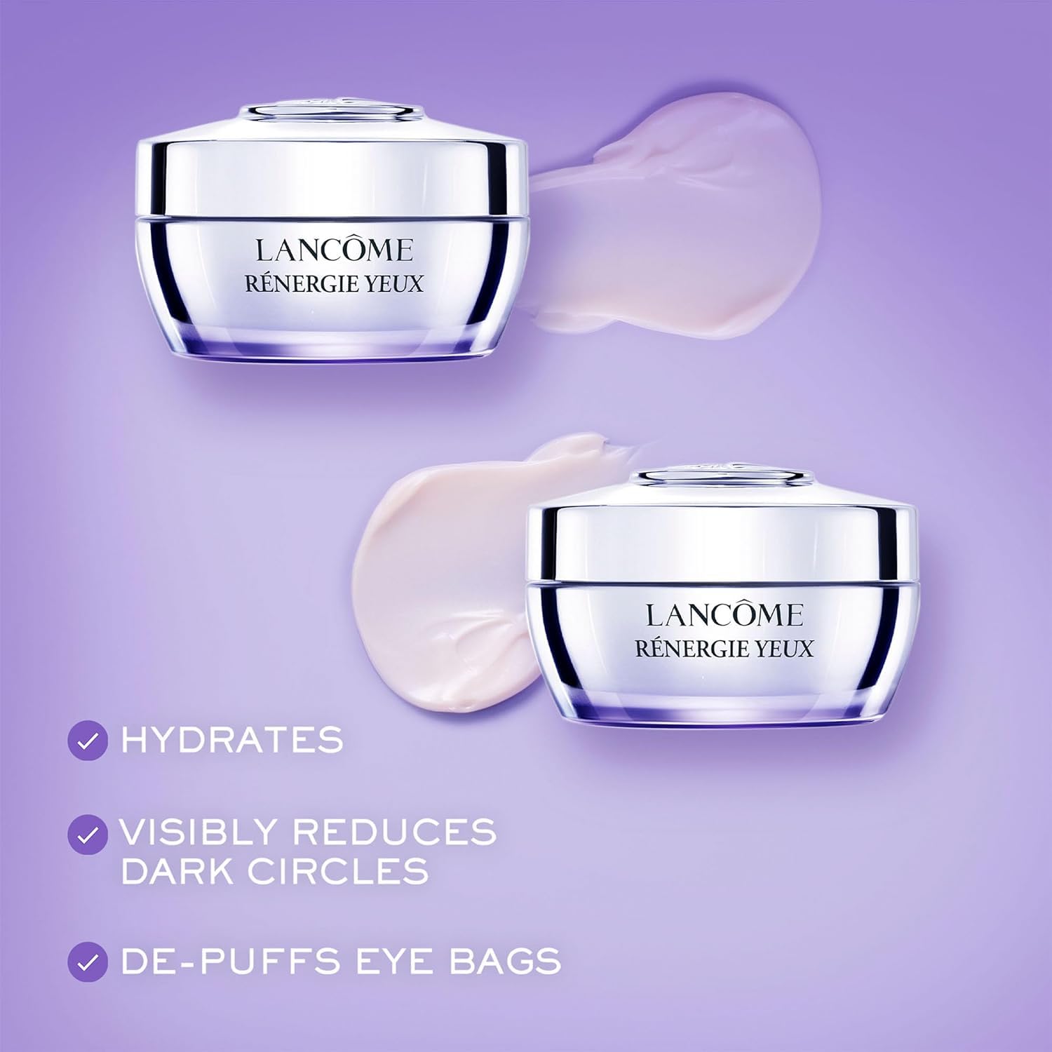 Foto 4 pulgar | Crema Para Ojos Lancôme Rénergie Con Cafeína Y Ácido Hialurónico 15 Ml - Venta Internacional.