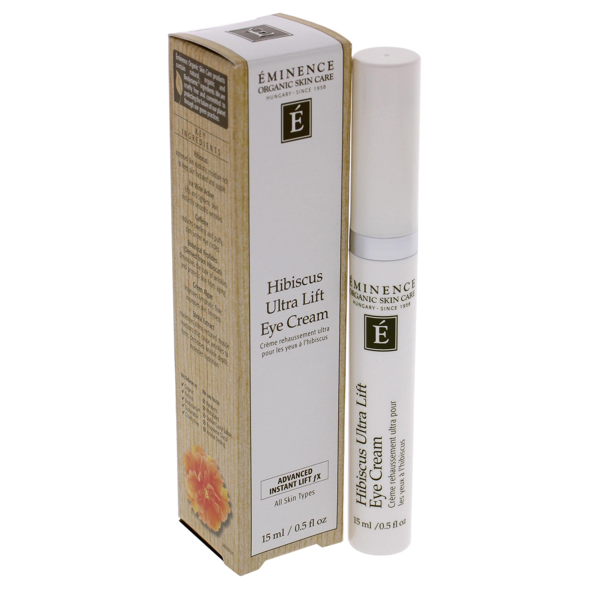 Foto 5 pulgar | Crema De Ojos Eminence Hibiscus Ultra Lift 15ml - Venta Internacional.