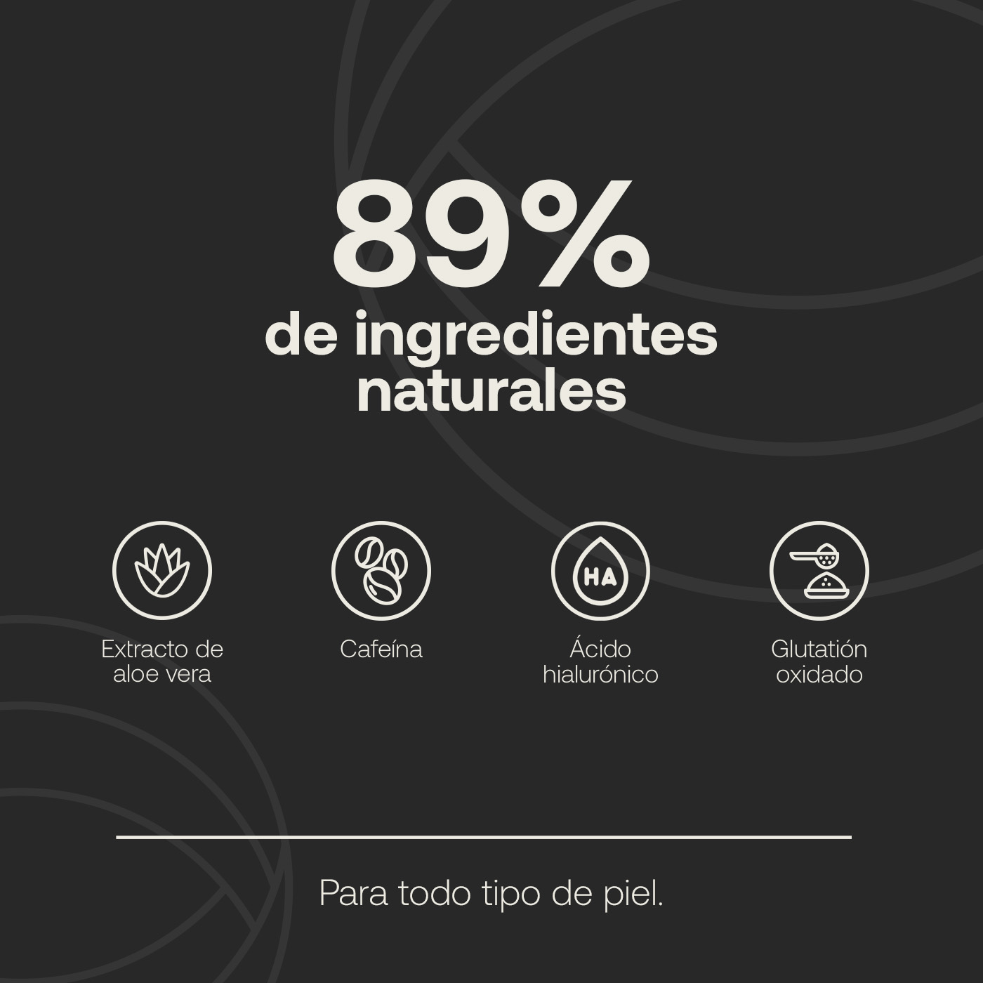 Foto 4 pulgar | Crema Hidratante Para Ojos | 90 Ml | Adicionada Con Cafeína, Ácido Hialurónico Y Extracto De Aloe Vera | Eye Crea