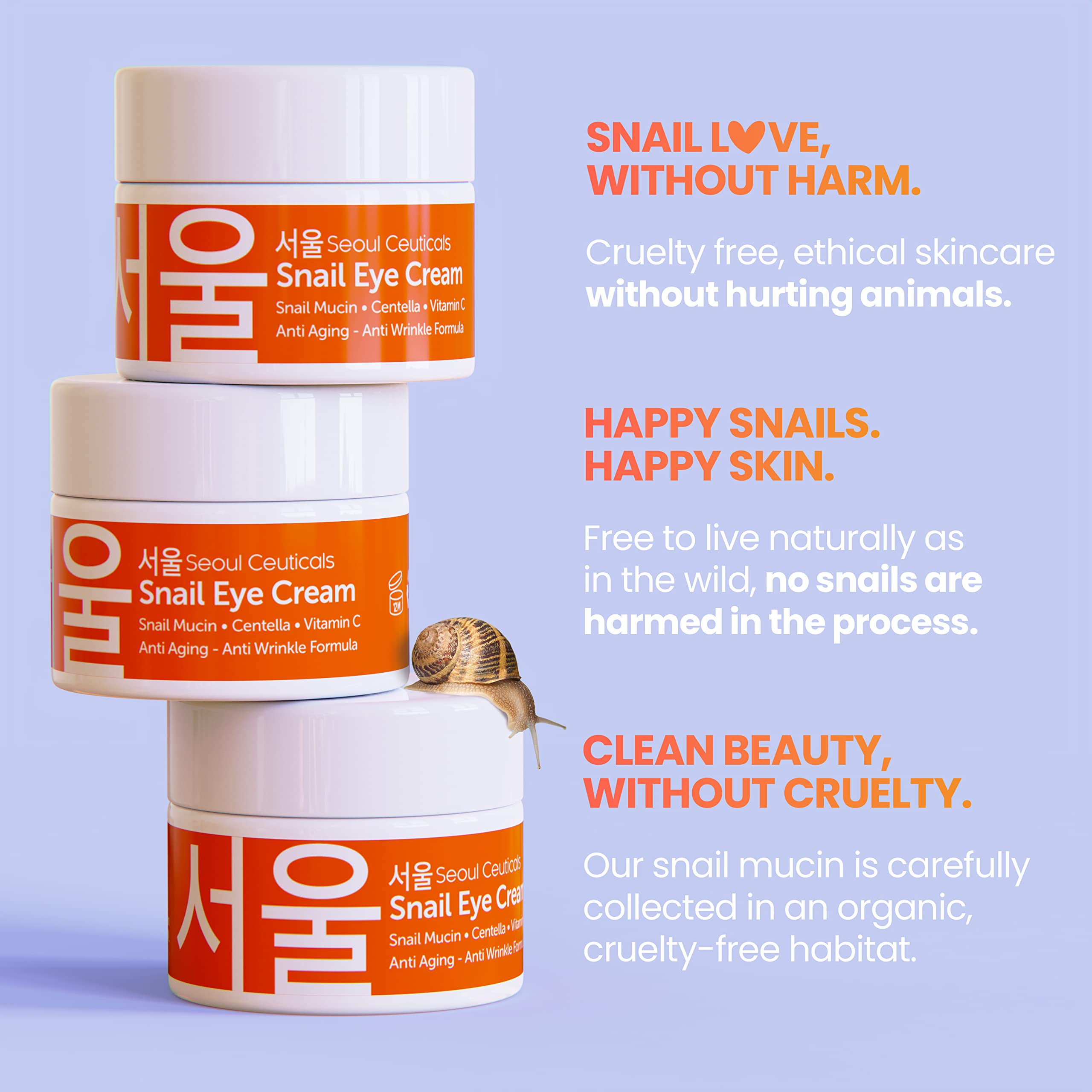 Foto 6 pulgar | Crema Para Ojos Seoulceuticals Korean Snail Mucin 30 Ml 97,5% Filtrada - Venta Internacional.