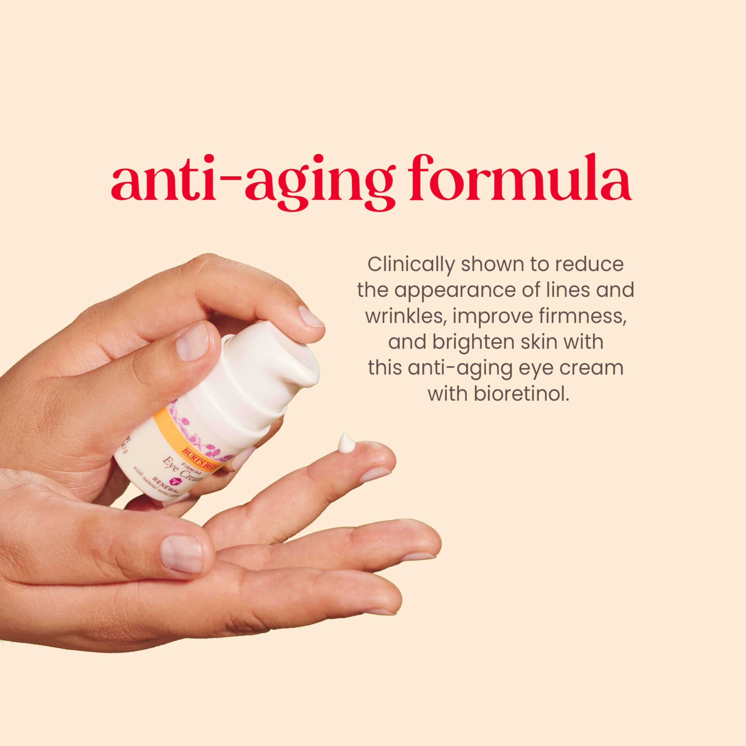 Foto 4 pulgar | Crema Para Ojos Burt's Bees Renewal Firming Con Retinol Natural, 15 Ml - Venta Internacional.