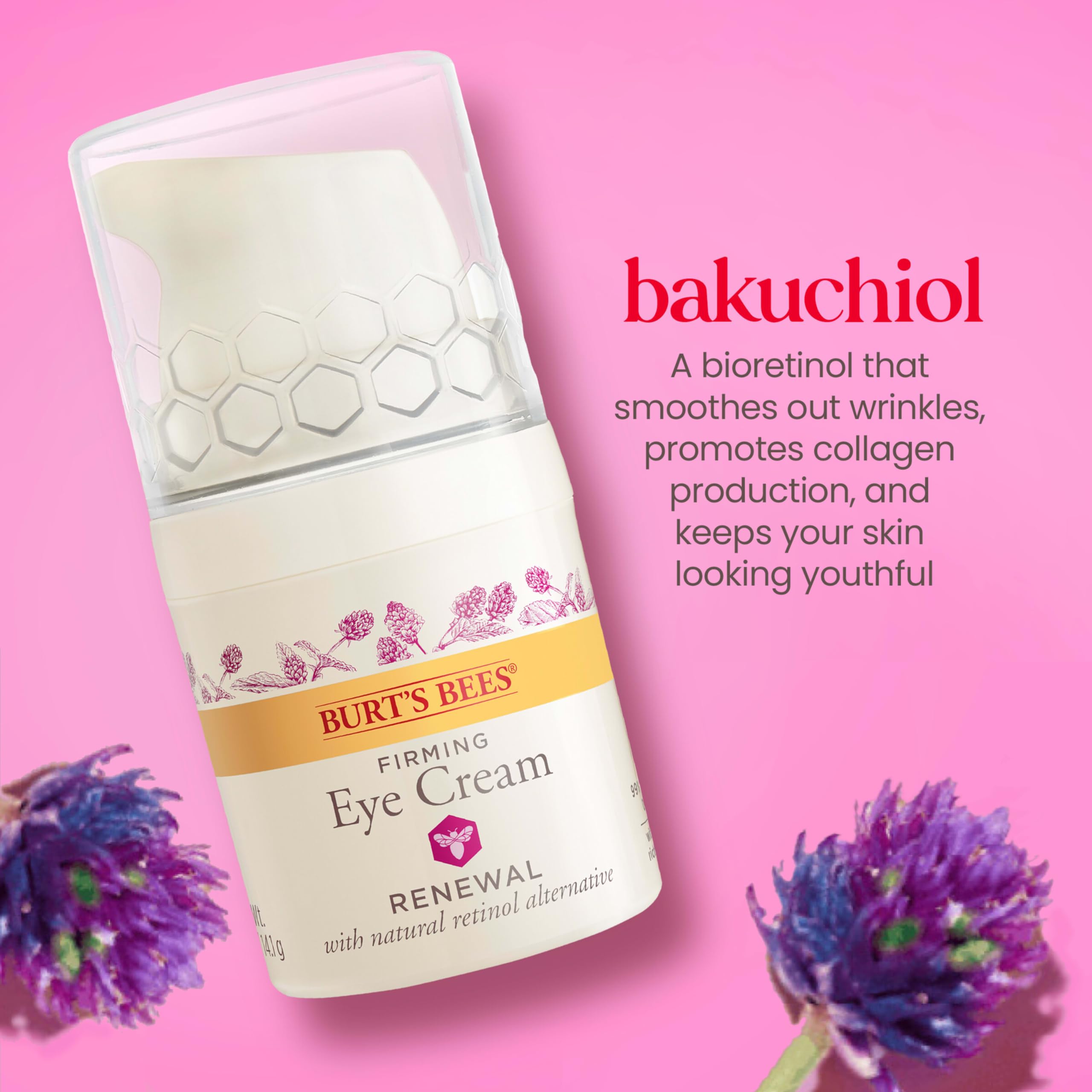 Foto 5 pulgar | Crema Para Ojos Burt's Bees Renewal Firming Con Retinol Natural, 15 Ml - Venta Internacional.