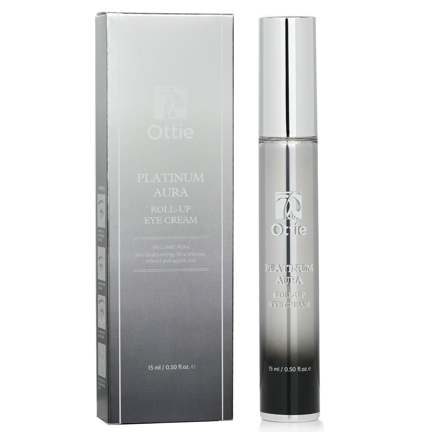 Foto 3 pulgar | Crema De Ojos Ottie Platinum Aura Roll-up - Venta Internacional.