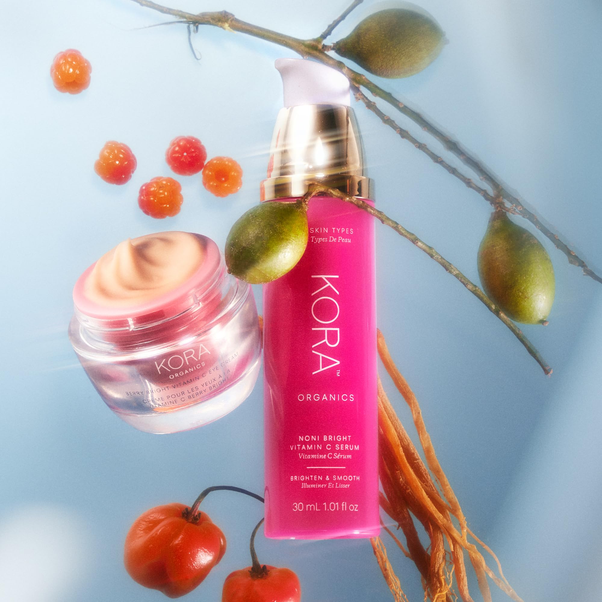Foto 5 | Crema Para Ojos Kora Organics Berry Bright Reafirmante Vitamina C 15 Ml - Venta Internacional.