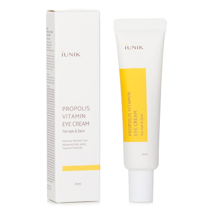 Crema Vitamínica Para Ojos Y Rostro Con Extracto De Propóleo Iunik 30ml - Venta Internacional.