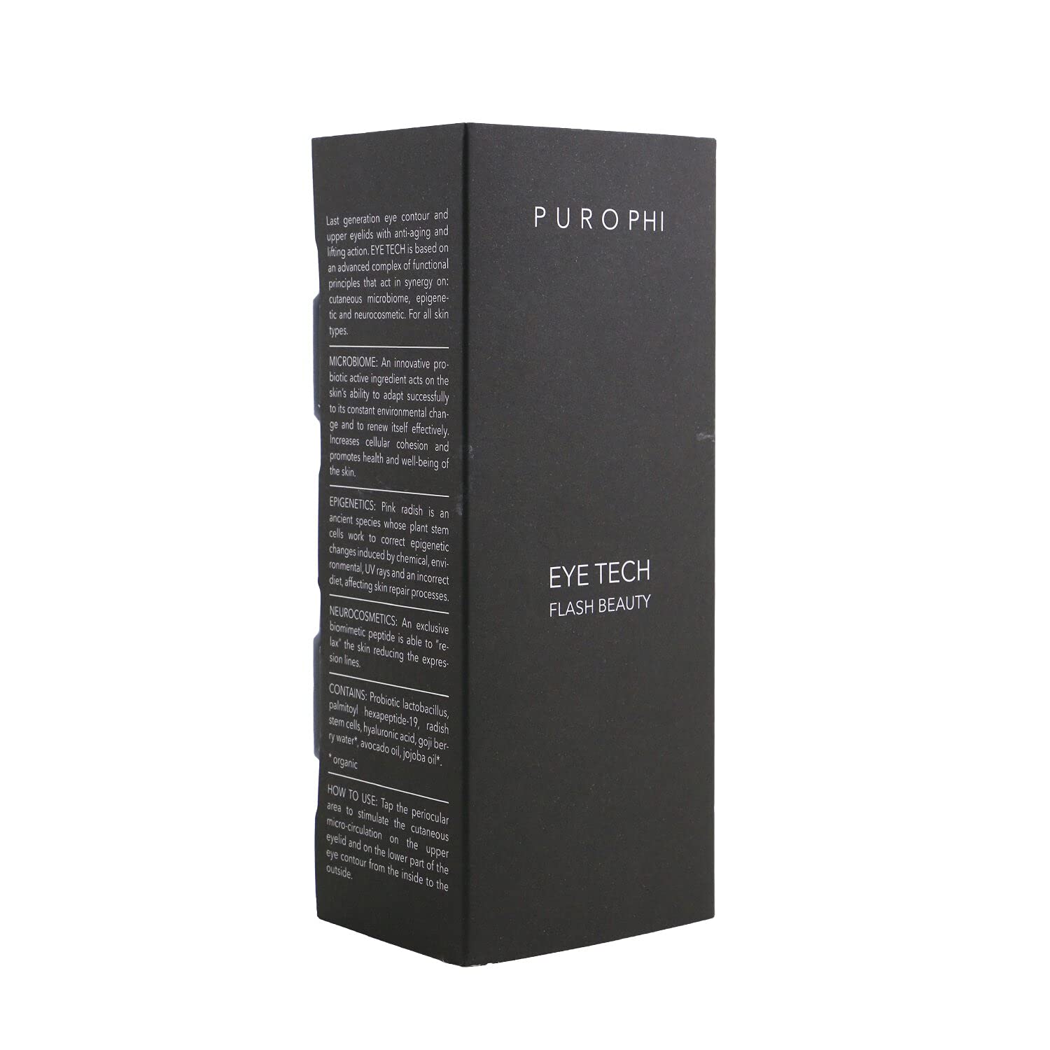 Foto 3 pulgar | Crema De Ojos Purophi Eye Tech Flash Beauty 15 Ml - Venta Internacional.