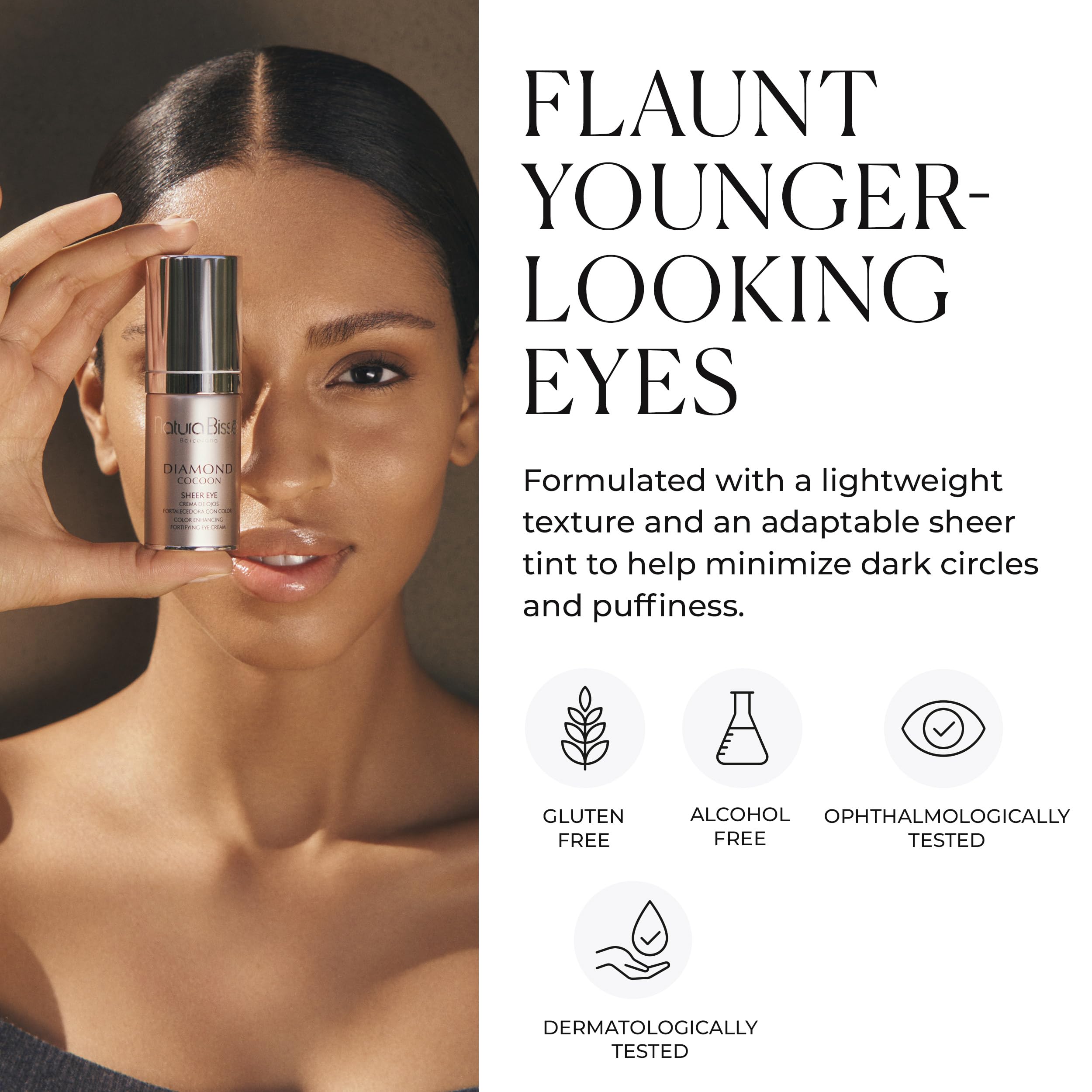 Foto 5 pulgar | Crema De Ojos Natura Bissé Diamond Cocoon Sheer Eye Anti-aging 2 - Venta Internacional.