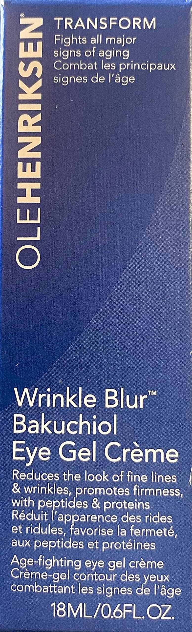 Crema En Gel Para Ojos Ole Henriksen Wrinkle Blur Bakuchiol, 18 Ml - Venta Internacional.