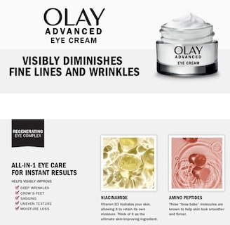 Foto 3 | Crema De Ojos Olay Advanced Eye Regeneration 15 Ml (paquete De 2) - Venta Internacional.