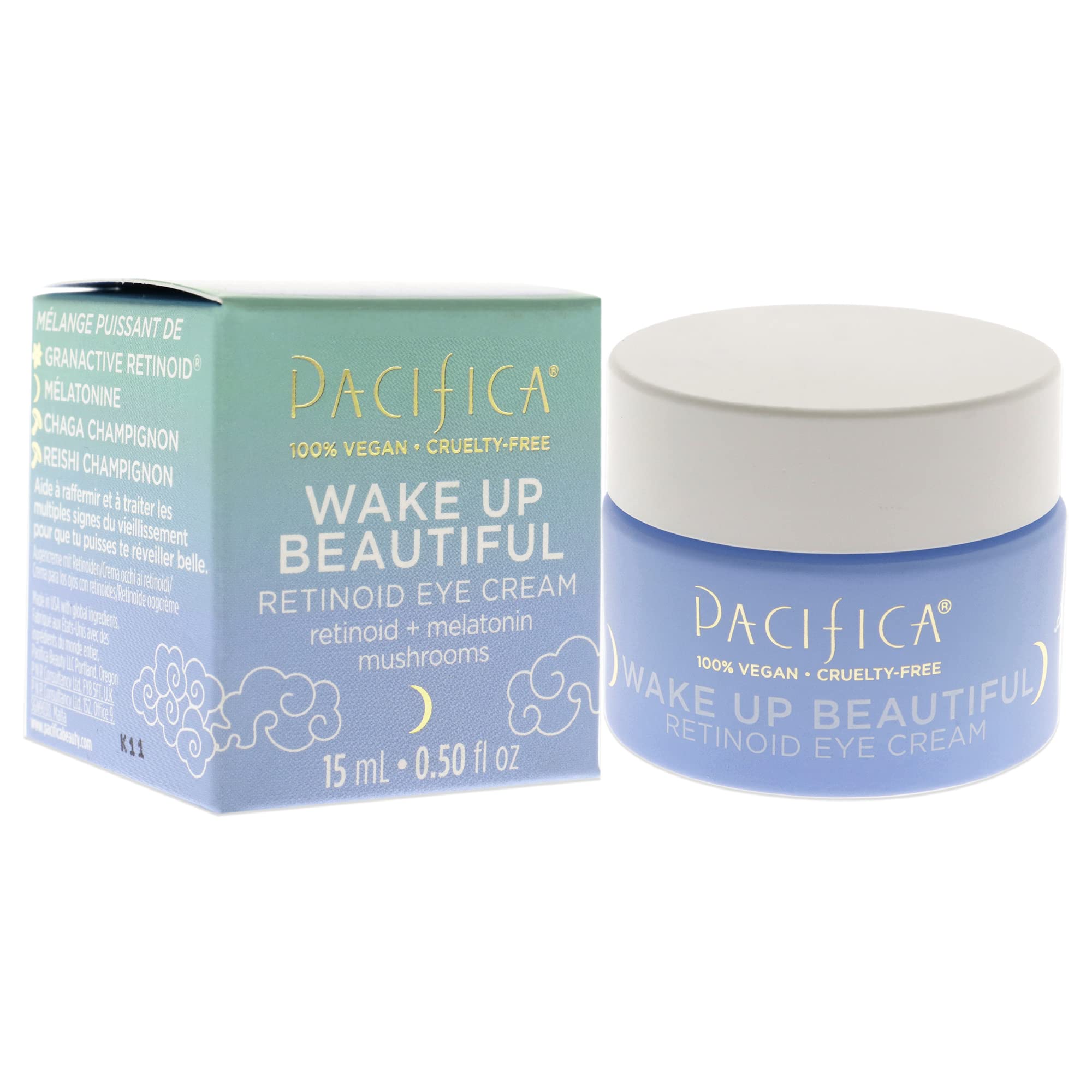 Foto 4 pulgar | Crema Para Ojos Pacifica Beauty Wake Up Beautiful Retinoid 15 Ml - Venta Internacional.
