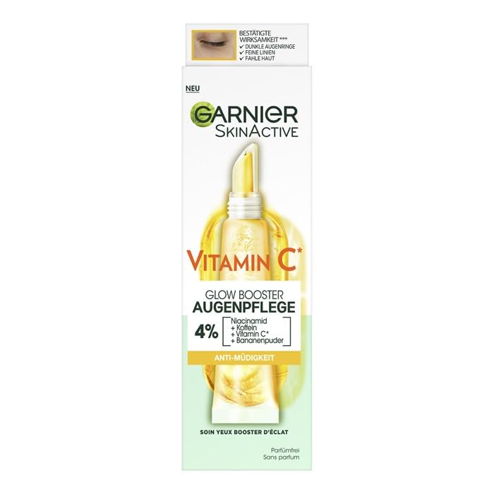 Foto 4 pulgar | Crema De Ojos Garnier Brightening Con 4% De Vitamina C, 15 Ml - Venta Internacional.