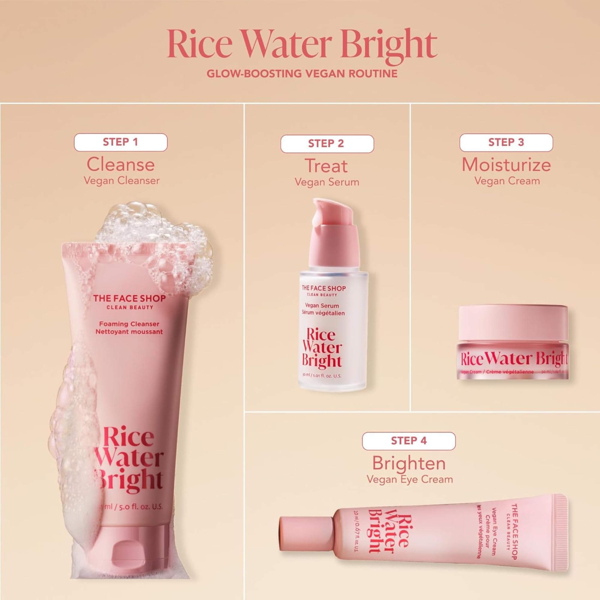 Foto 7 pulgar | Crema para Ojos The Face Shop Rice Water Bright Vegan Dark Circles 20 ml - Venta Internacional