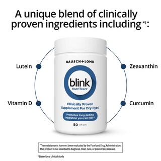 Foto 5 | Suplemento Blink Nutritears Para Ojos Secos, 50 Cápsulas Blandas - Venta Internacional.