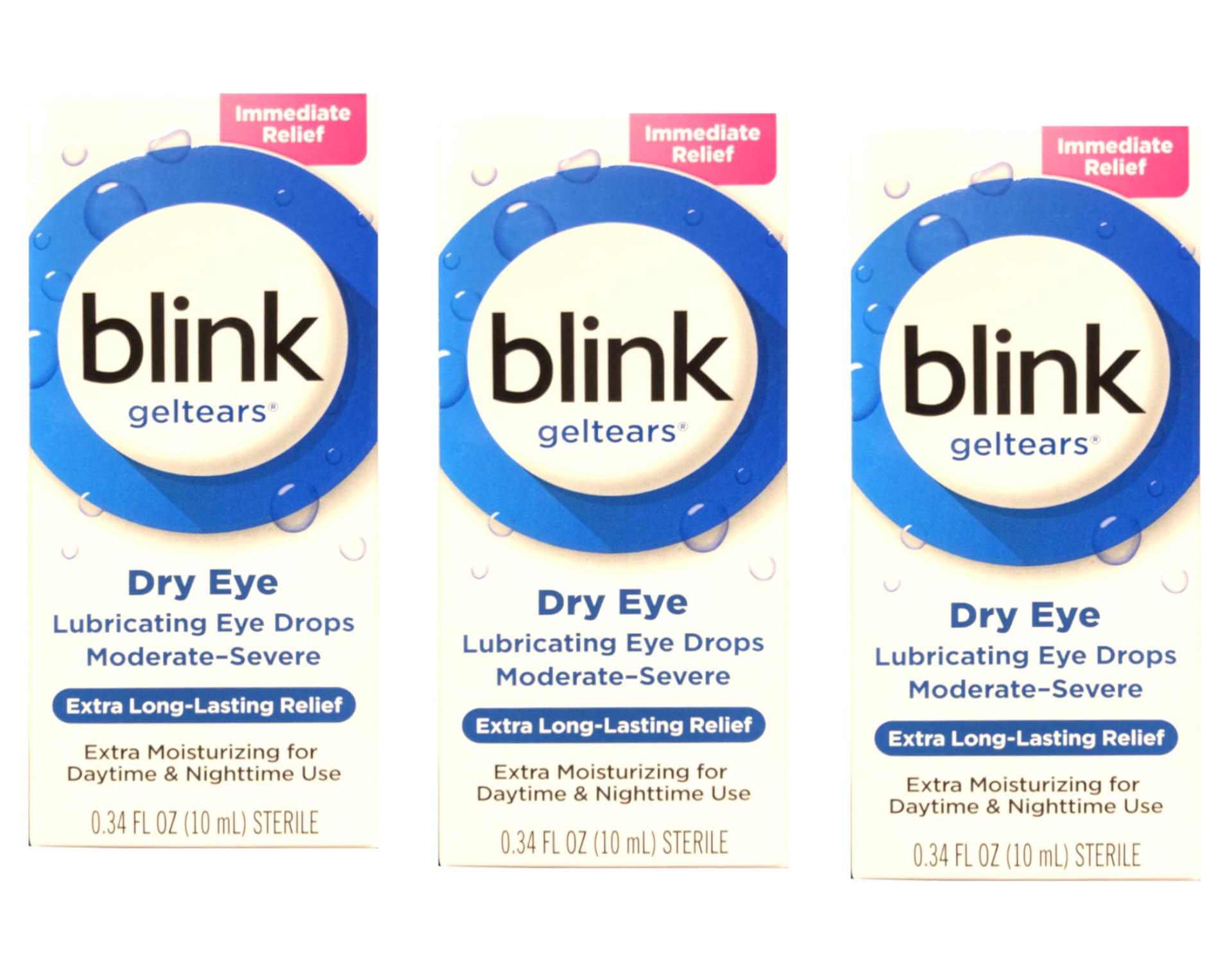Foto 2 pulgar | Gotas Lubricantes Para Ojos Blink Geltears Para Ojos Secos, 10 Ml X 3 - Venta Internacional.
