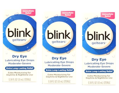 Foto 1 | Gotas Lubricantes Para Ojos Blink Geltears Para Ojos Secos, 10 Ml X 3 - Venta Internacional.
