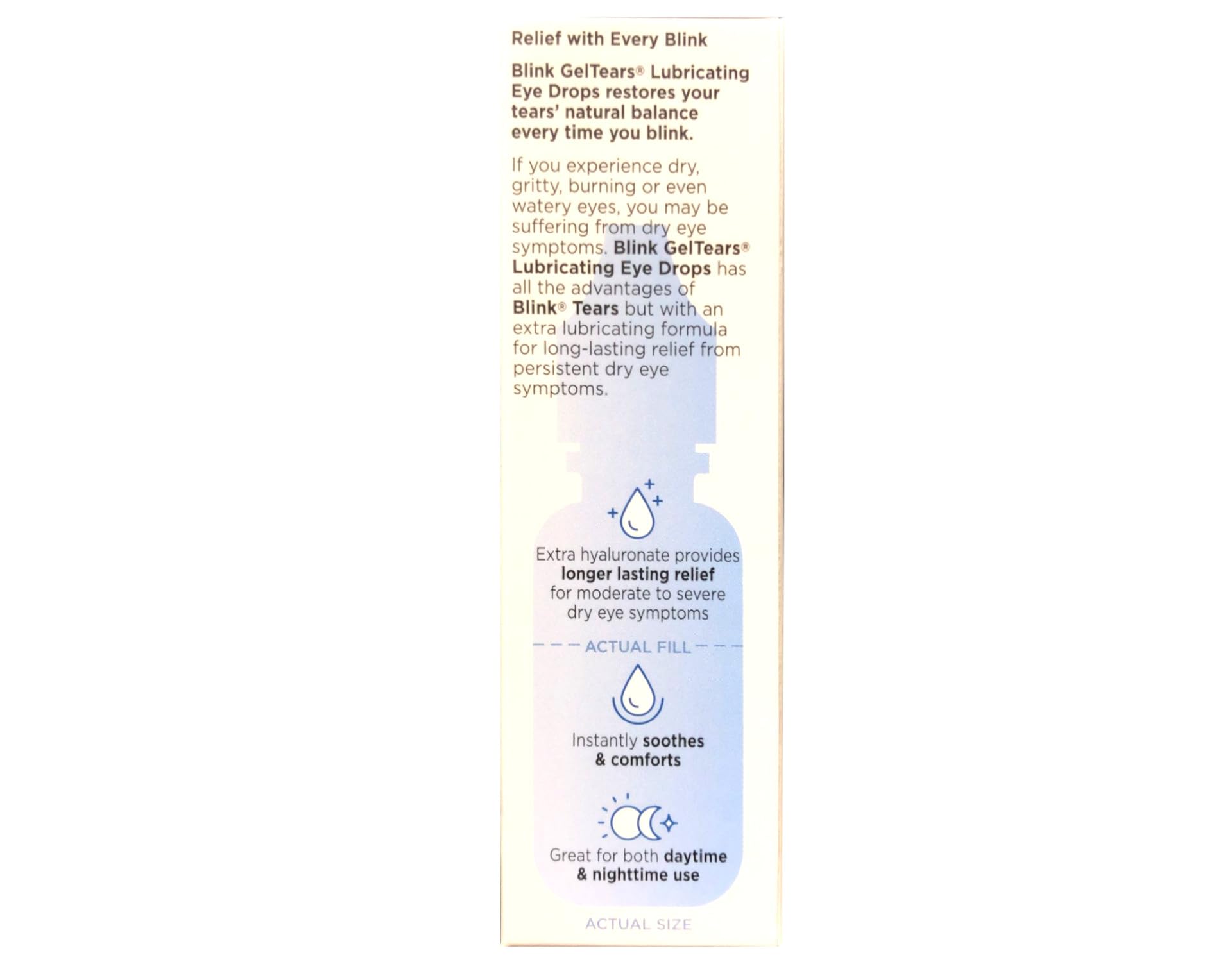 Foto 6 pulgar | Gotas Lubricantes Para Ojos Blink Geltears Para Ojos Secos, 10 Ml X 3 - Venta Internacional.