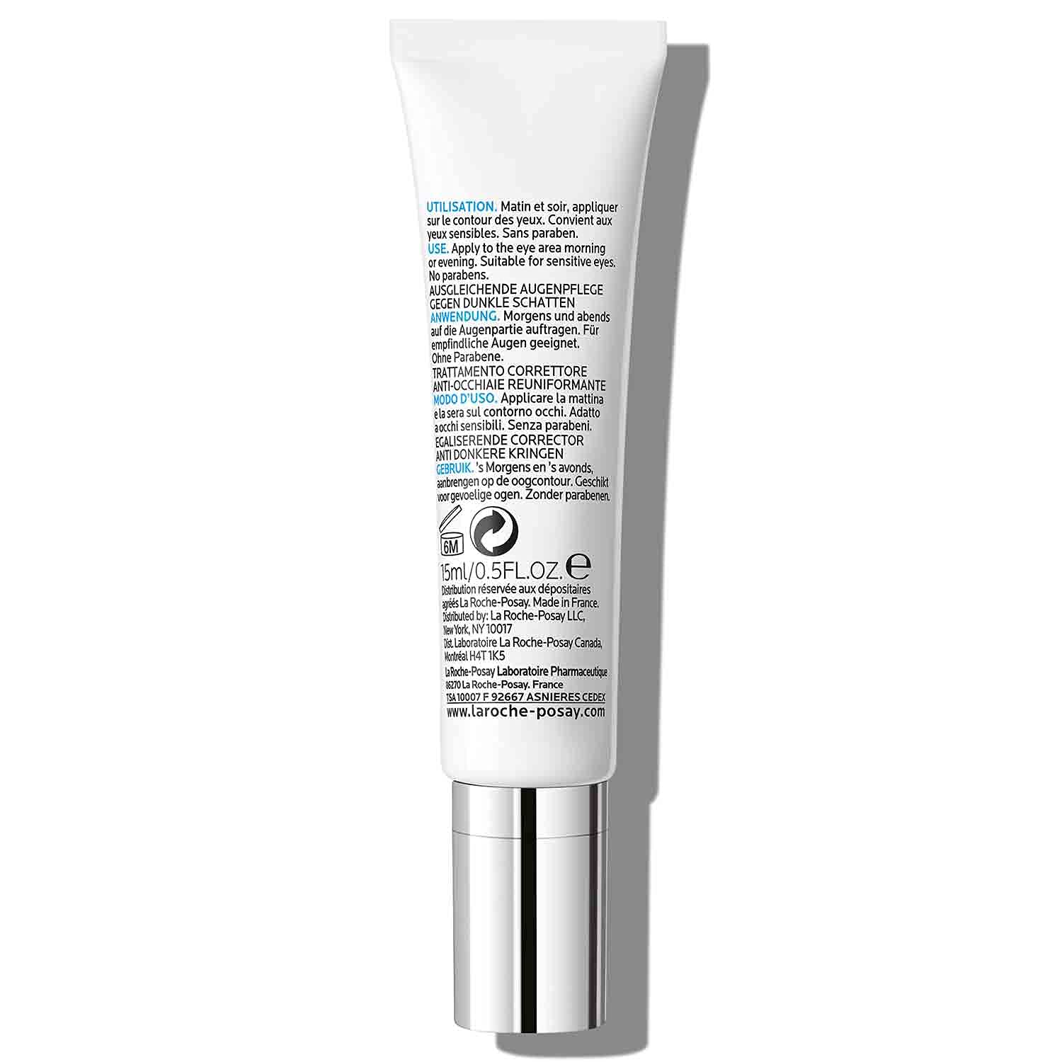 Foto 8 pulgar | Crema Para Ojos La Roche-posay Pigmentclar Dark Circles Con Cafeína - Venta Internacional.
