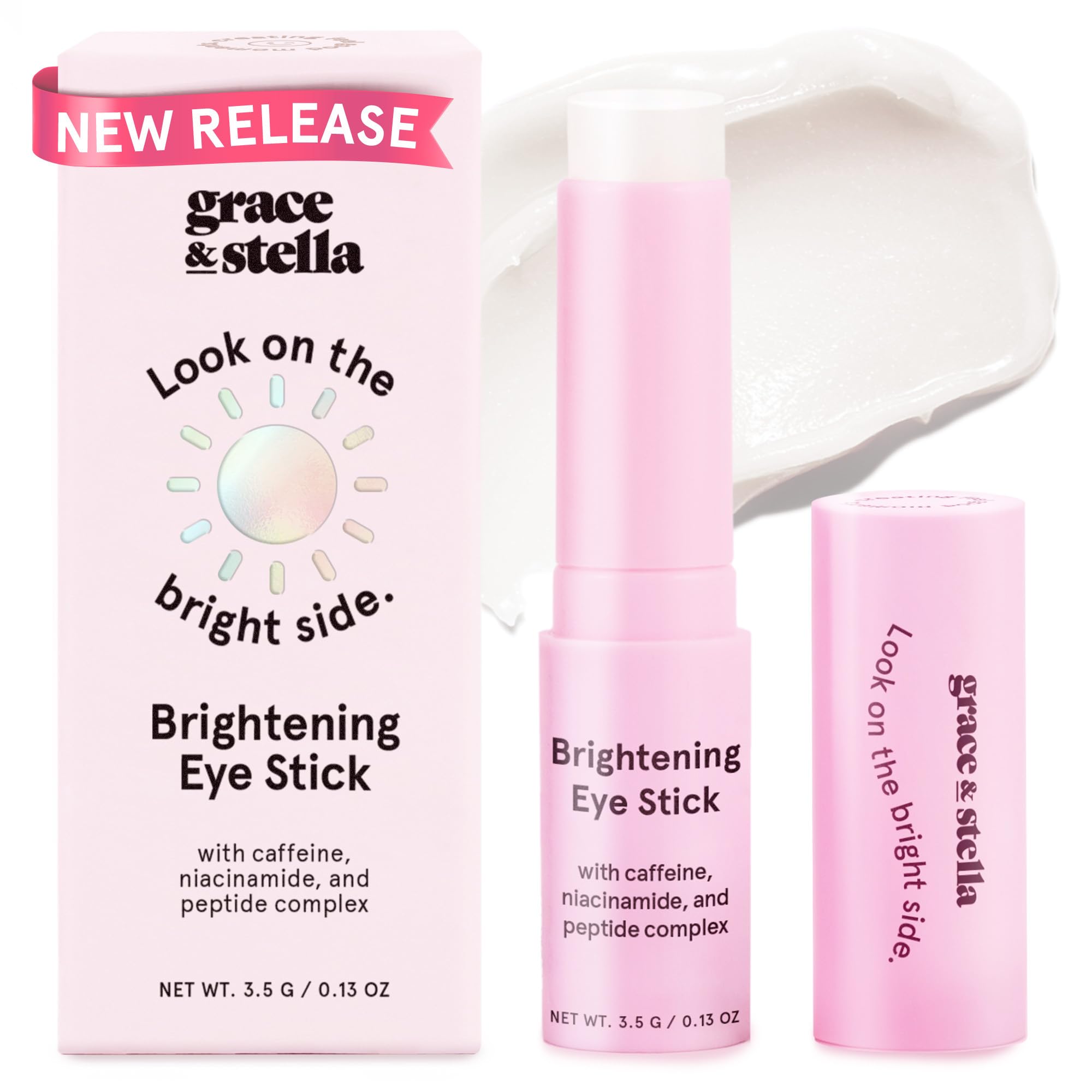 Foto 1 | Brillantador De Ojos En Barra Grace & Stella Cafeína, 4 Ml, Vegano - Venta Internacional.