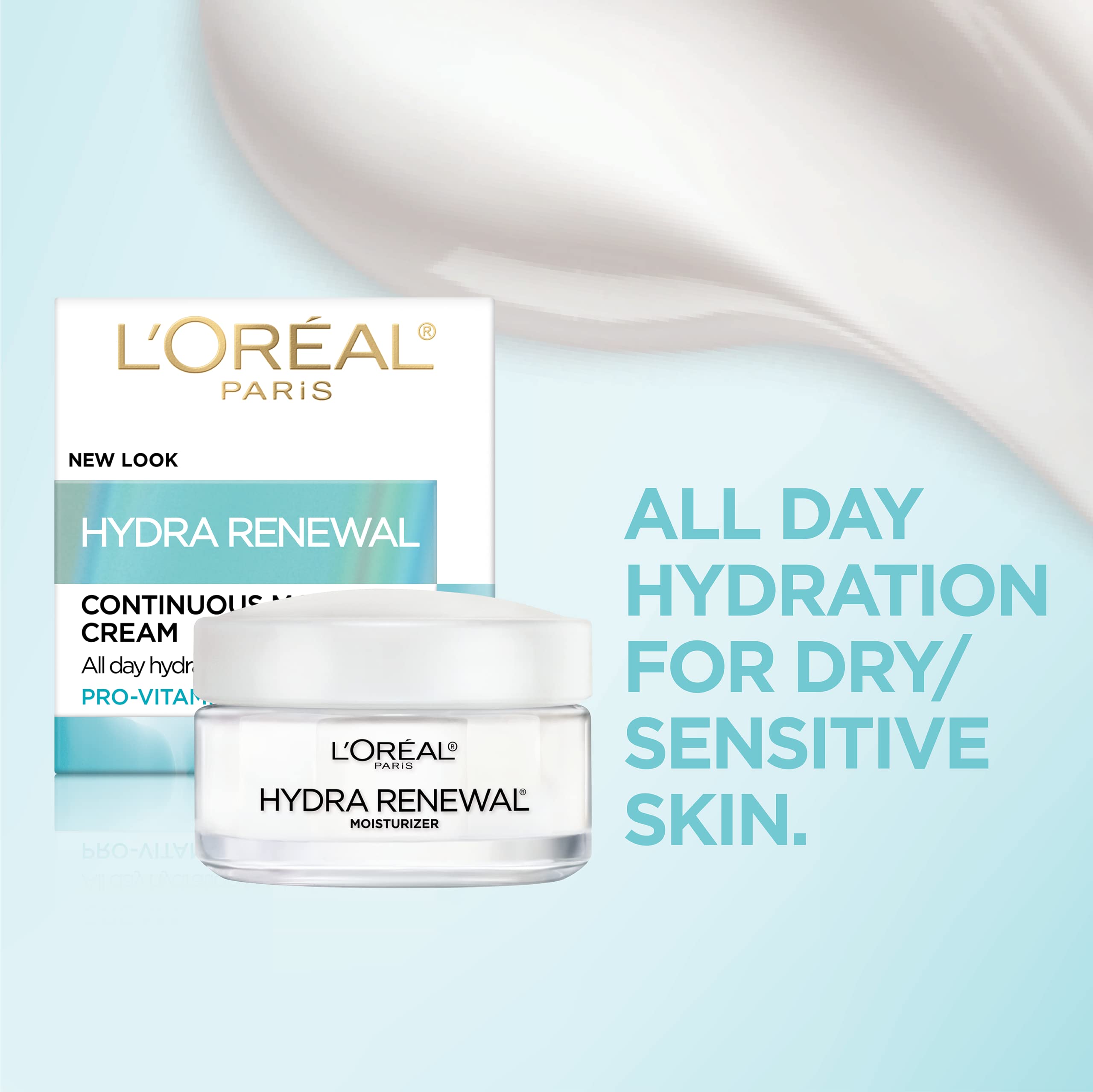 Foto 3 pulgar | Crema Hidratante L'oreal Paris Hydra-renewal Pro-vitamina B5 50 Ml - Venta Internacional.