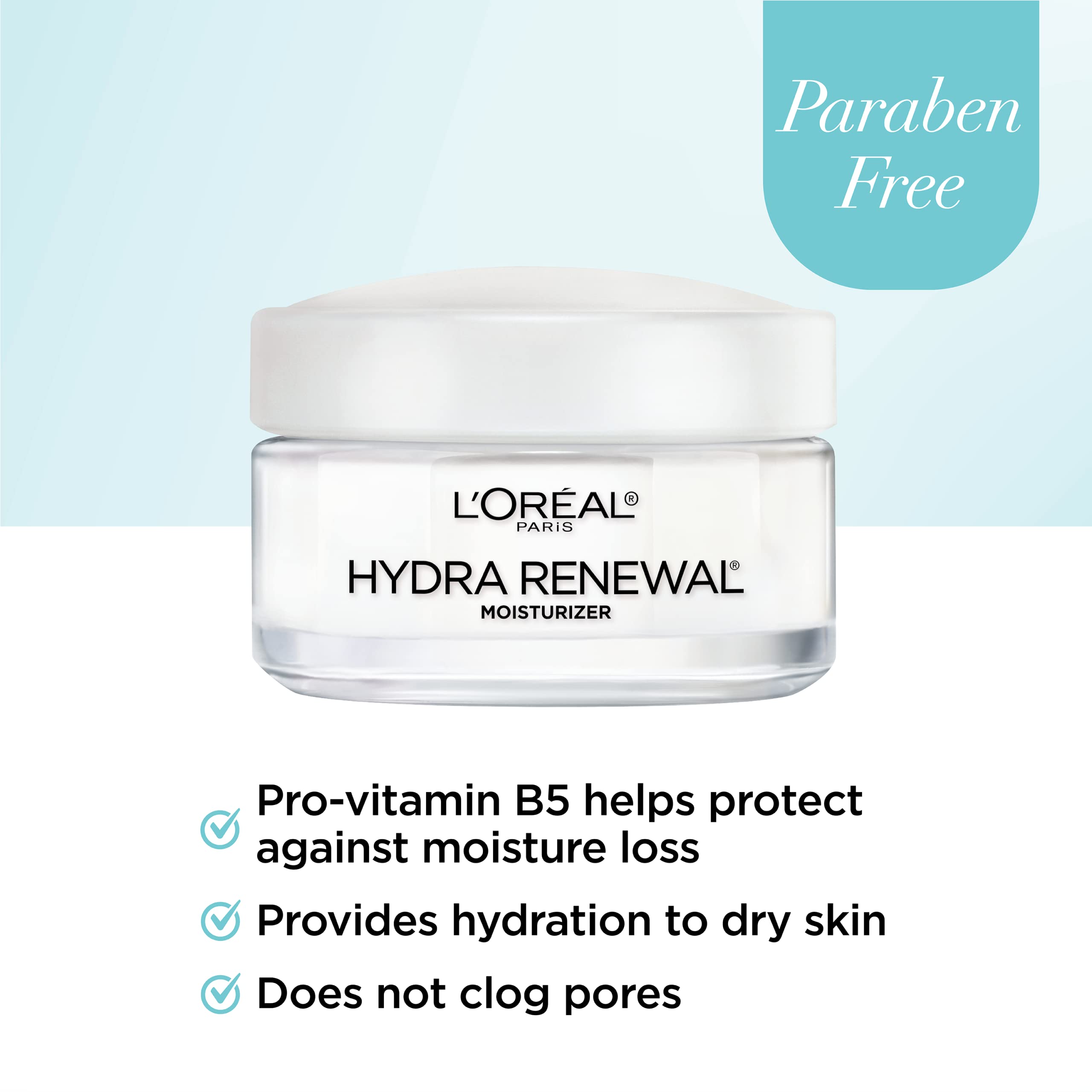 Foto 4 pulgar | Crema Hidratante L'oreal Paris Hydra-renewal Pro-vitamina B5 50 Ml - Venta Internacional.