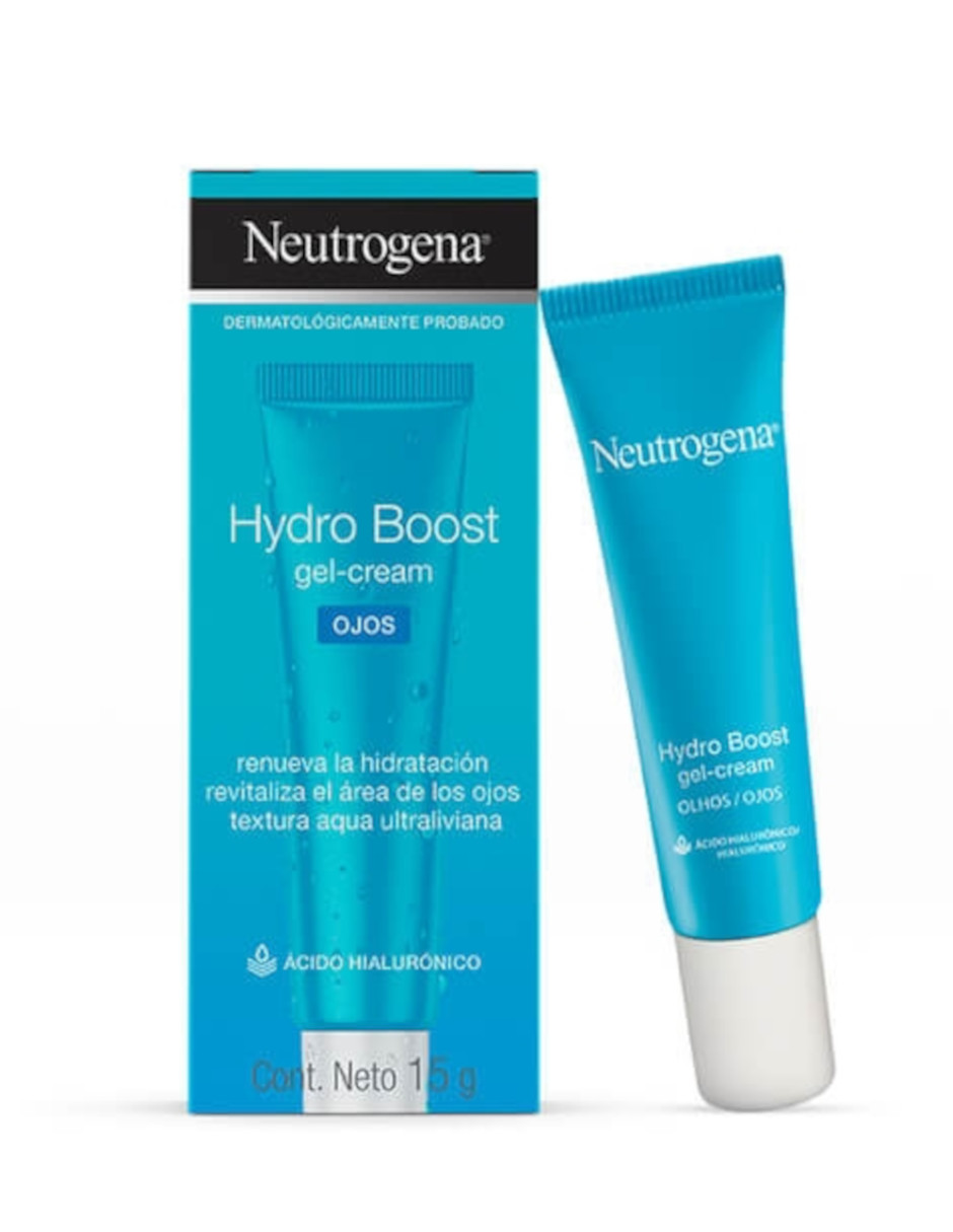 Foto 4 pulgar | Crema Contorno De Ojos Neutrogena Hydro Boost + Termo De Agua Güish