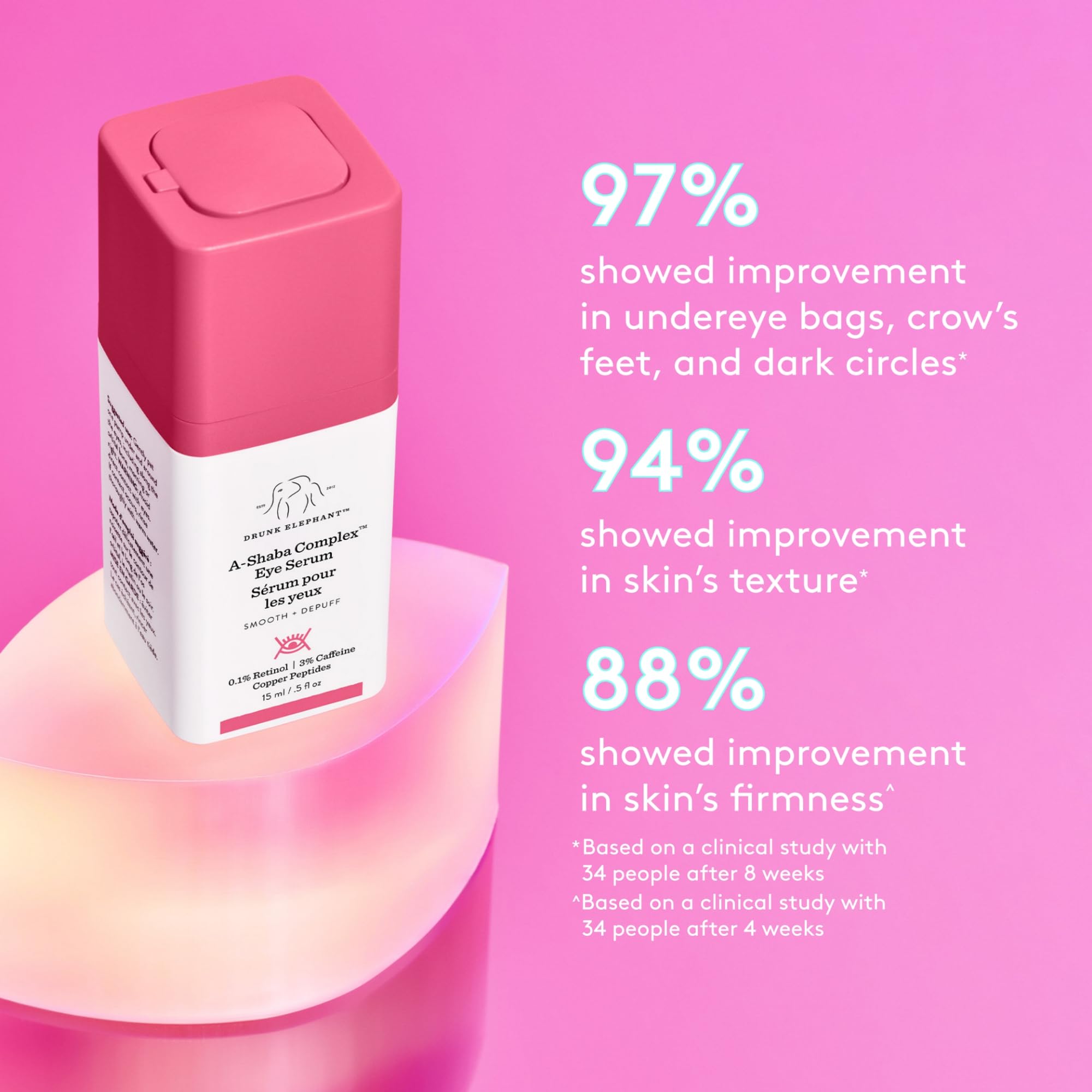 Foto 3 pulgar | Sérum Para Ojos Drunk Elephant A-shaba Complex 15 Ml Con 0,1% De Retino - Venta Internacional.