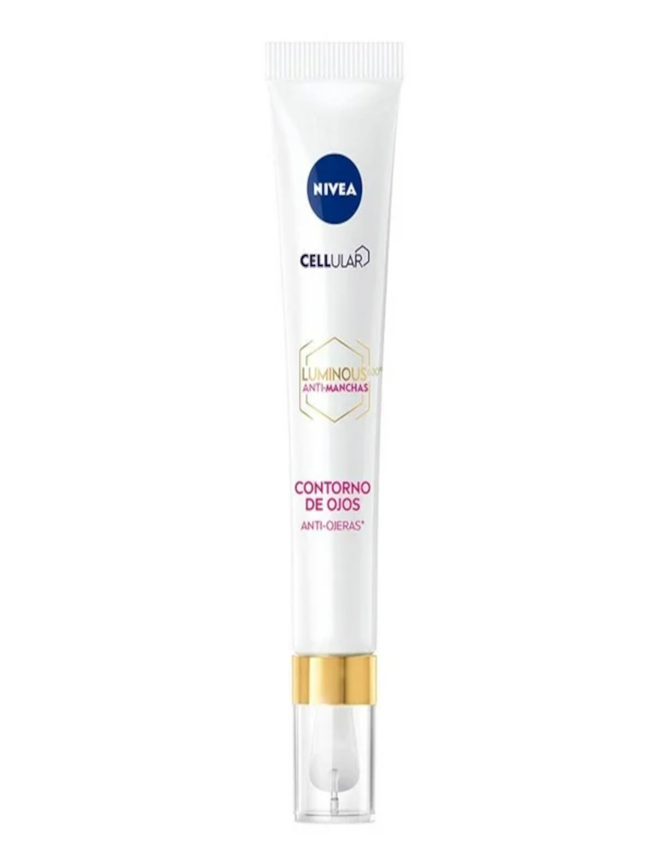 Foto 3 pulgar | Contorno De Ojos Nivea Luminous Ácido Hialurónico + Termo Güish Gratis |