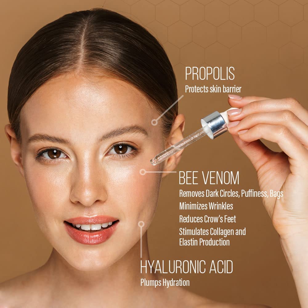 Foto 3 pulgar | Sérum Para Ojos Bee & You, Antienvejecimiento, Antiarrugas, 15 Ml, Con Veneno De Abeja - Venta Internacional.