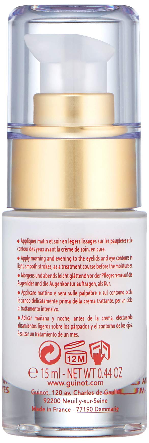 Foto 3 pulgar | Crema De Ojos Serum Guinot Hydrazone 13ml - Venta Internacional.