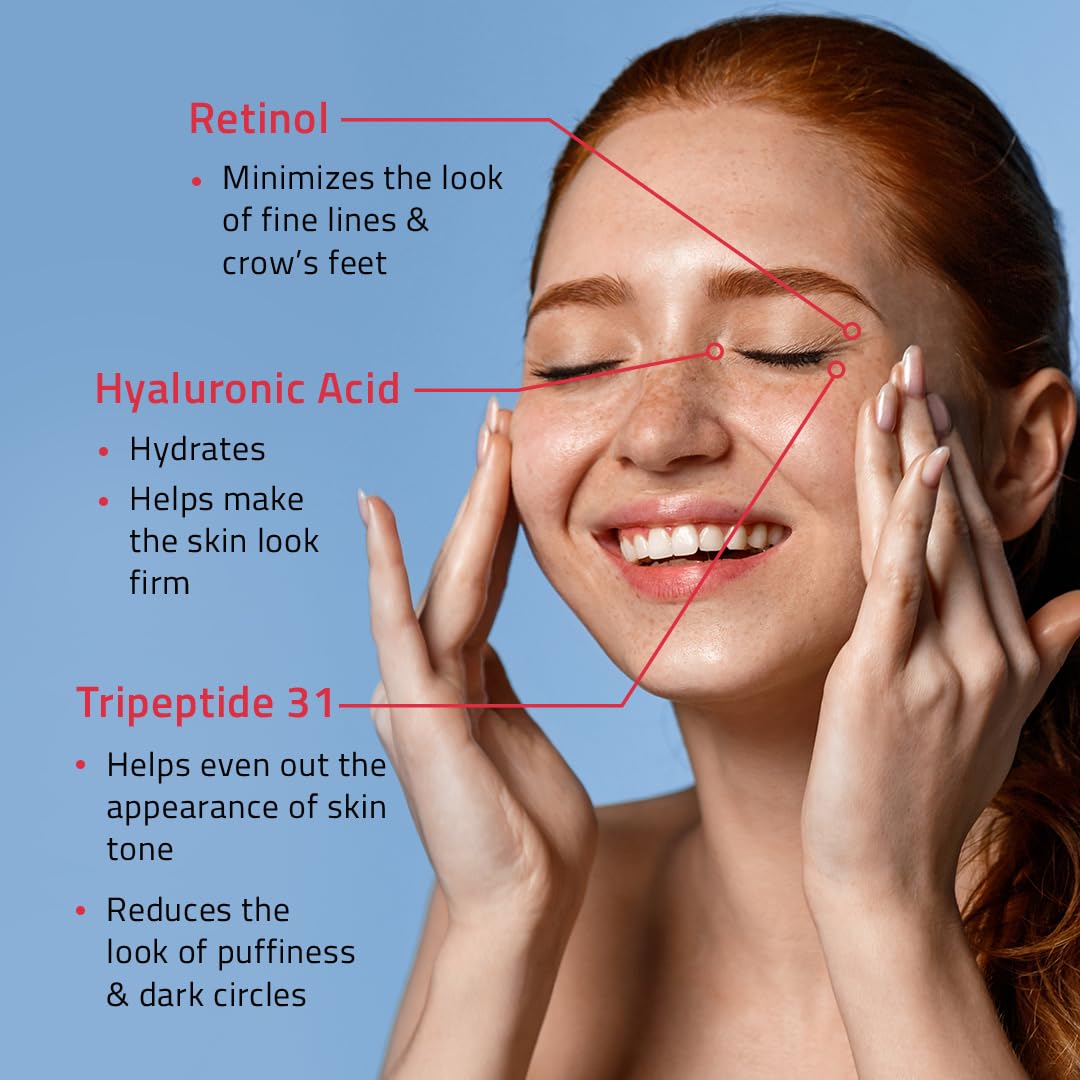 Foto 6 pulgar | Crema Reafirmante Con Retinol Yeouth Para Hinchazón Y Bolsas, 60 Ml - Venta Internacional.