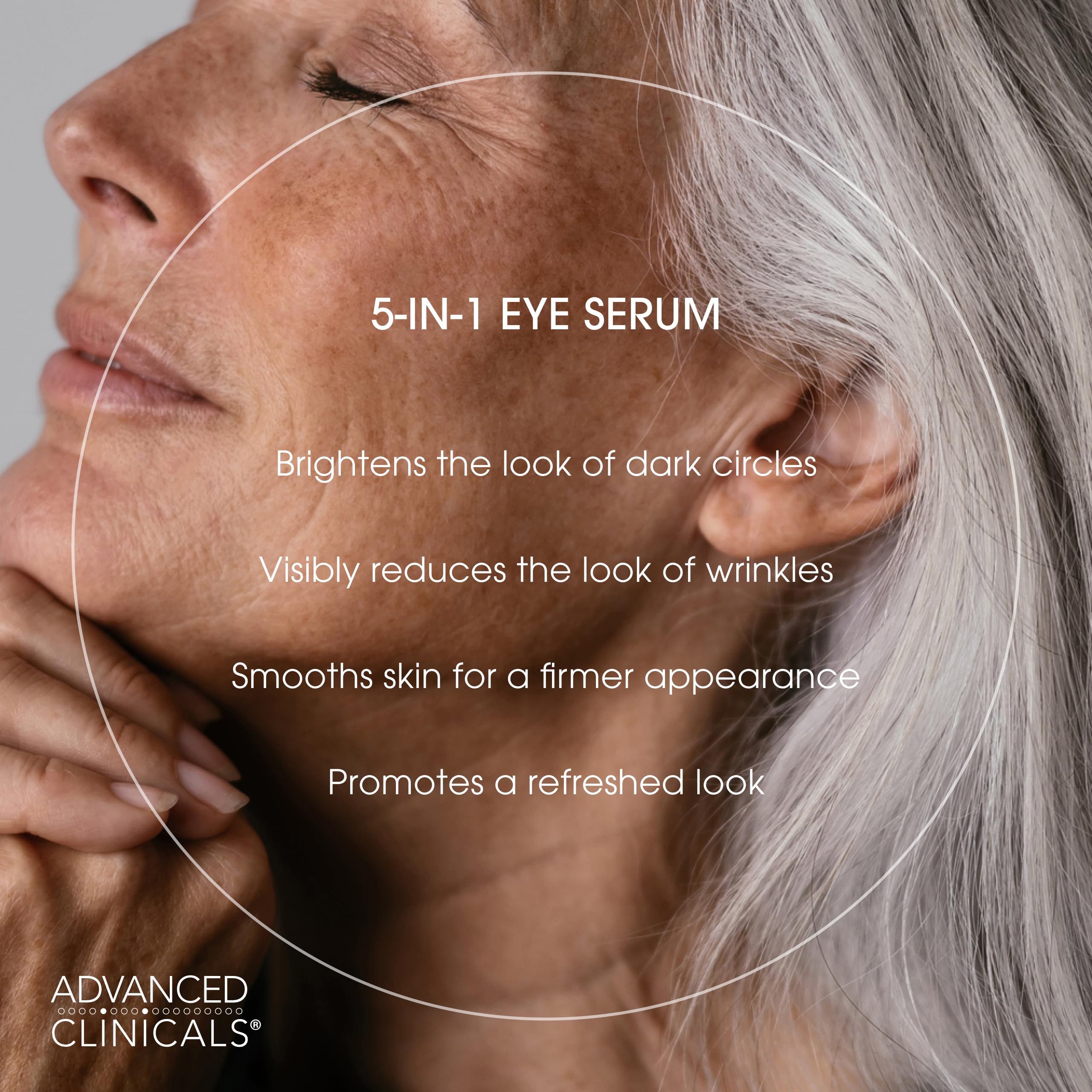 Foto 3 pulgar | Sérum Para Ojos Advanced Clinicals 5 En 1 Antienvejecimiento, 60 Ml - Venta Internacional.