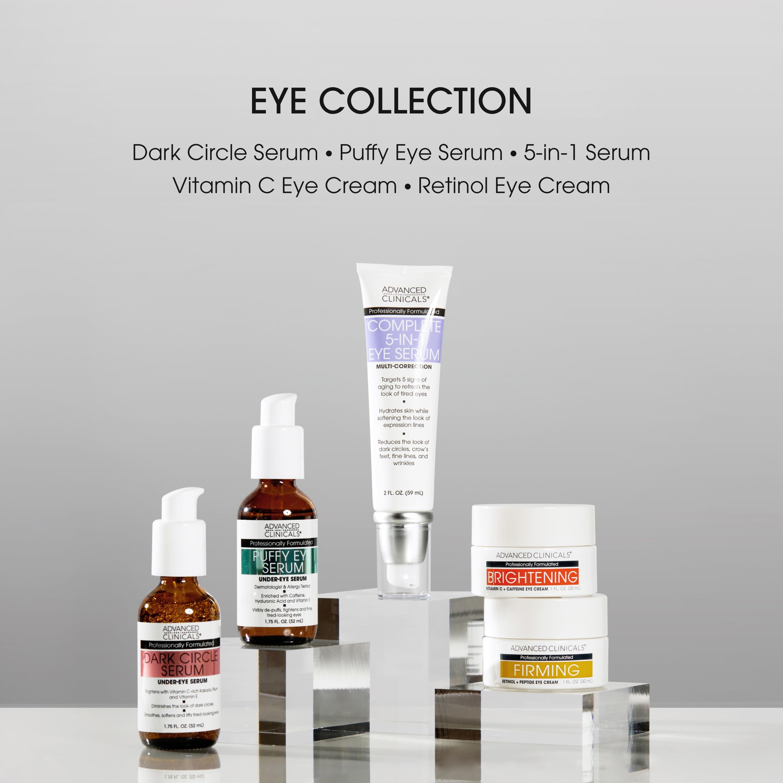 Foto 7 pulgar | Sérum Para Ojos Advanced Clinicals 5 En 1 Antienvejecimiento, 60 Ml - Venta Internacional.