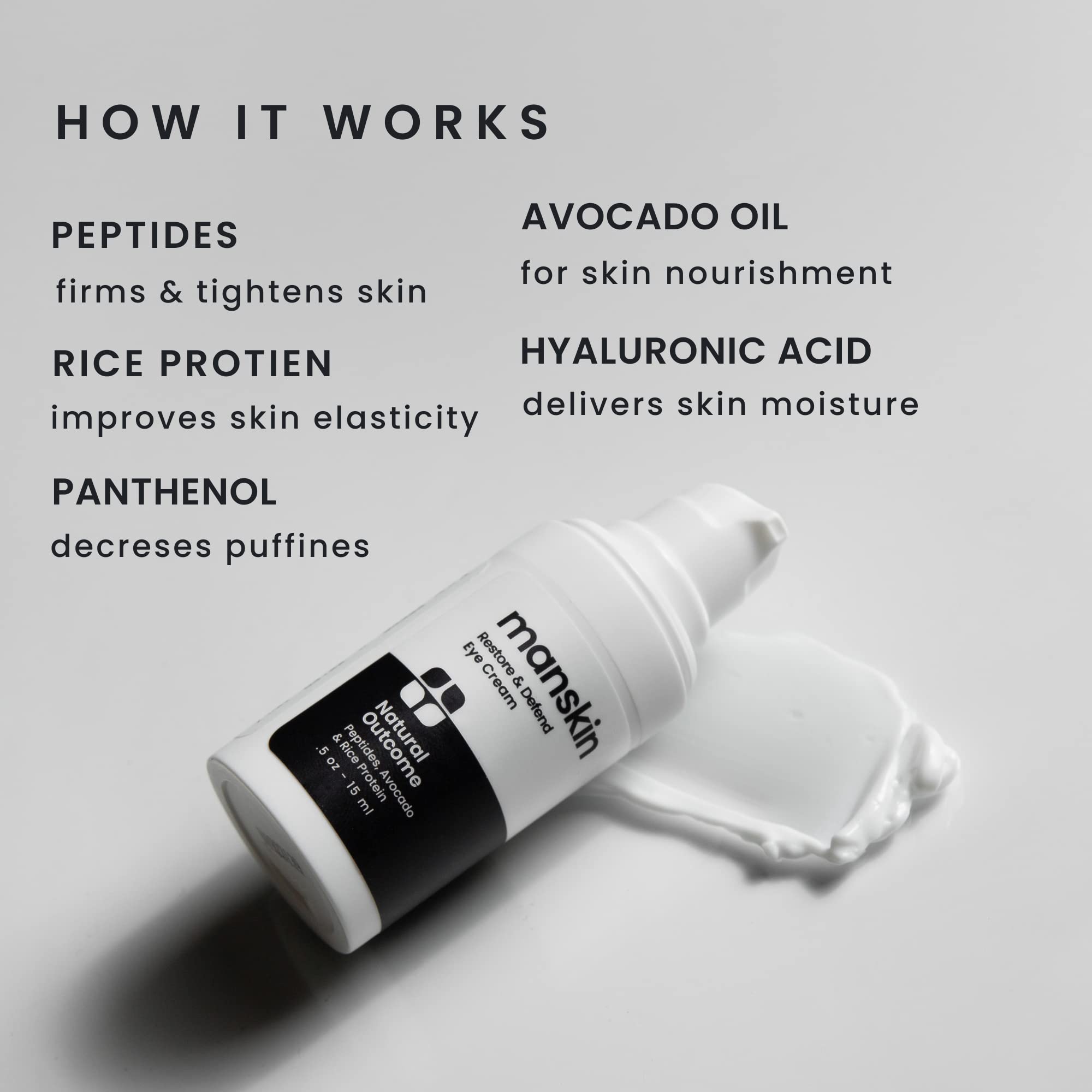 Foto 4 | Crema De Ojos Natural Outcome Man Skin Restore & Defend Antienvejecimiento - Venta Internacional.