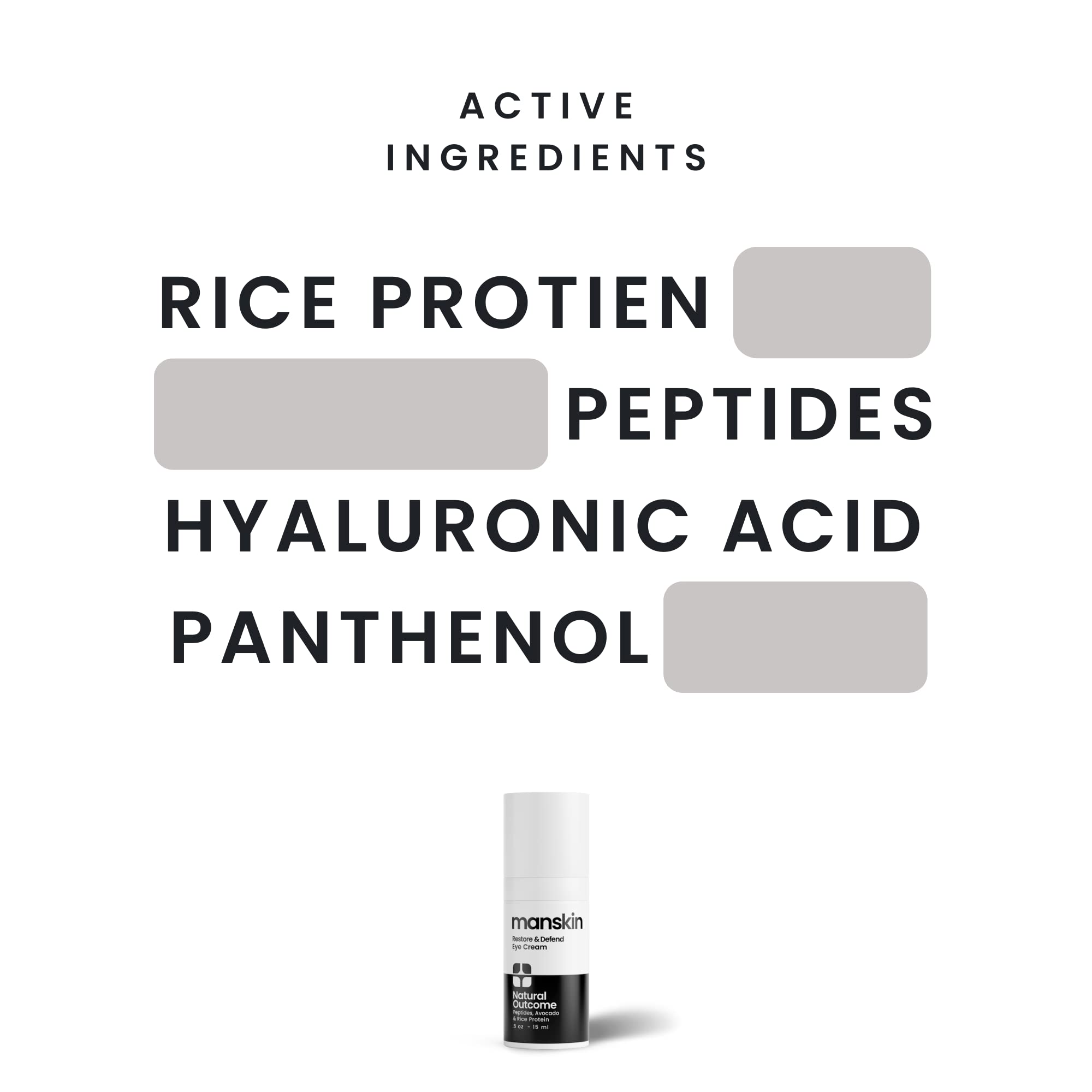 Foto 8 pulgar | Crema De Ojos Natural Outcome Man Skin Restore & Defend Antienvejecimiento - Venta Internacional.