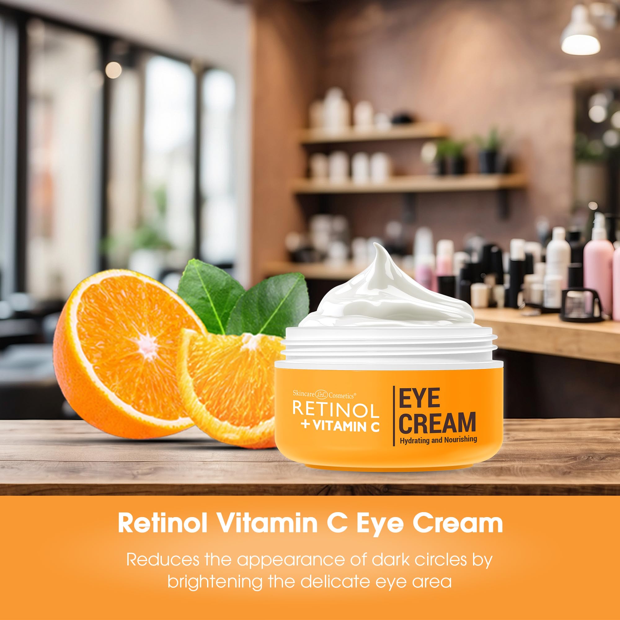 Foto 2 | Crema Para Ojos Con Retinol Y Vitamina C, Antienvejecimiento, Ojeras - Venta Internacional.
