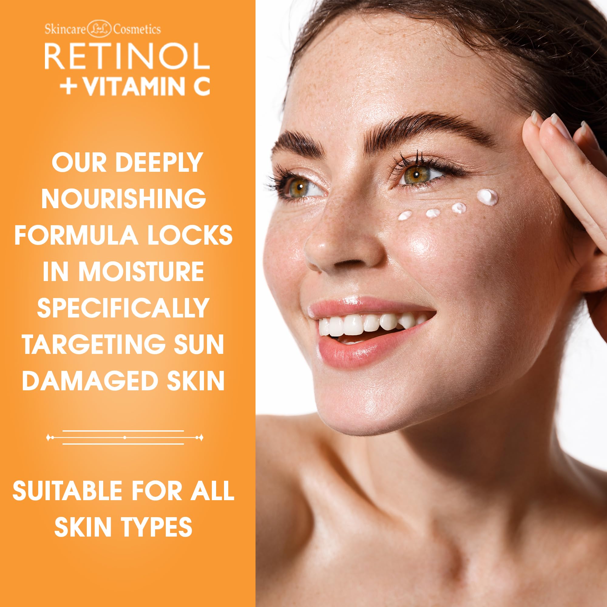 Foto 6 pulgar | Crema Para Ojos Con Retinol Y Vitamina C, Antienvejecimiento, Ojeras - Venta Internacional.