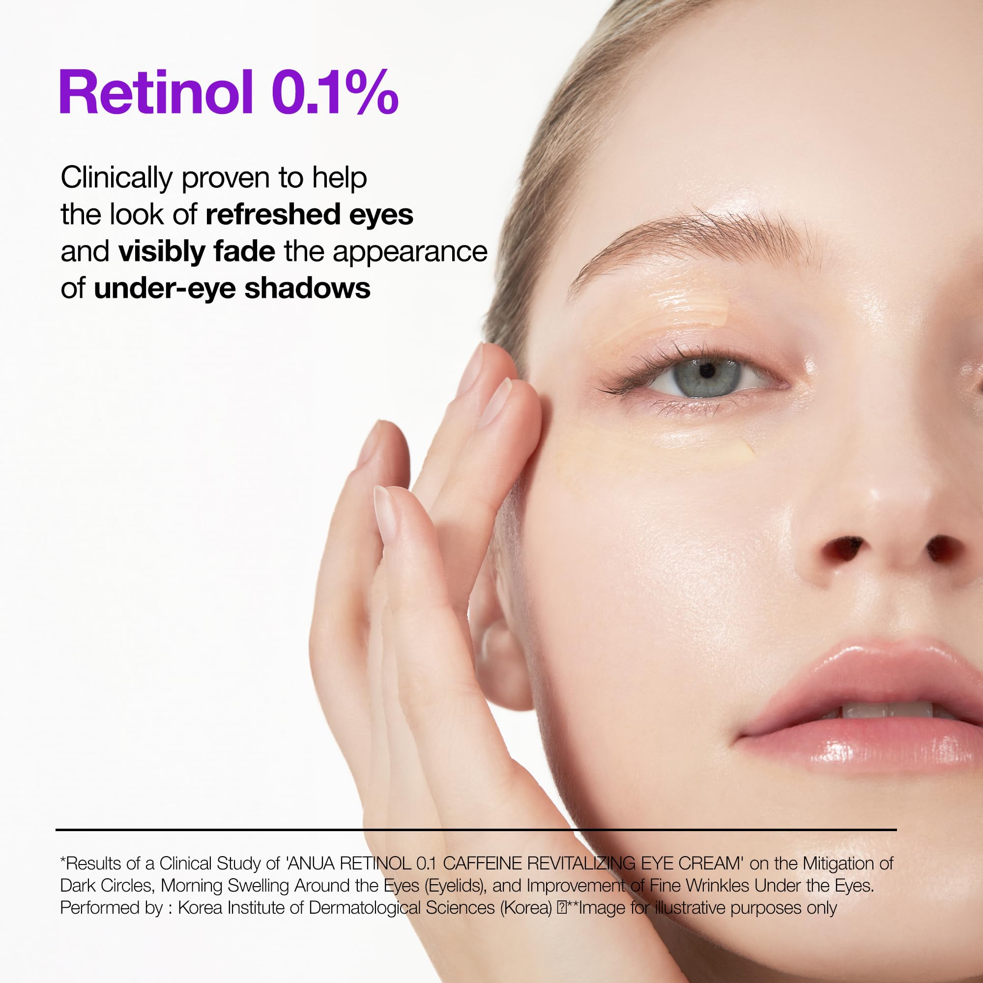 Foto 6 pulgar | Crema De Ojos Anua Retinol 0.1 Cafeína Revitalizante 30ml - Venta Internacional.