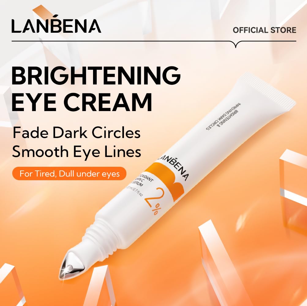 Foto 3 pulgar | Crema De Ojos Lanbena Vitamina C Para Arrugas Y Ojeras 30 Ml - Venta Internacional.