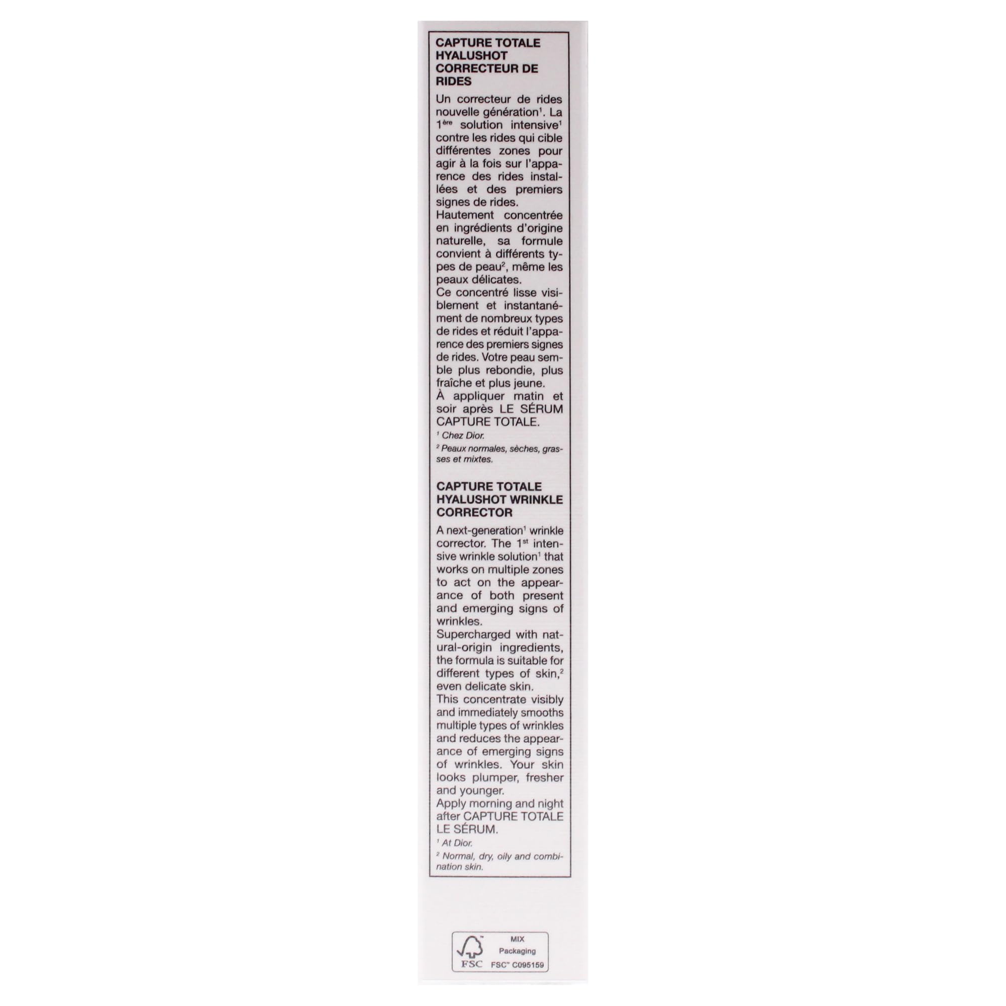 Foto 7 pulgar | Corrector De Arrugas Dior Capture Totale Hyalushot 15 Ml Para Mujer - Venta Internacional.