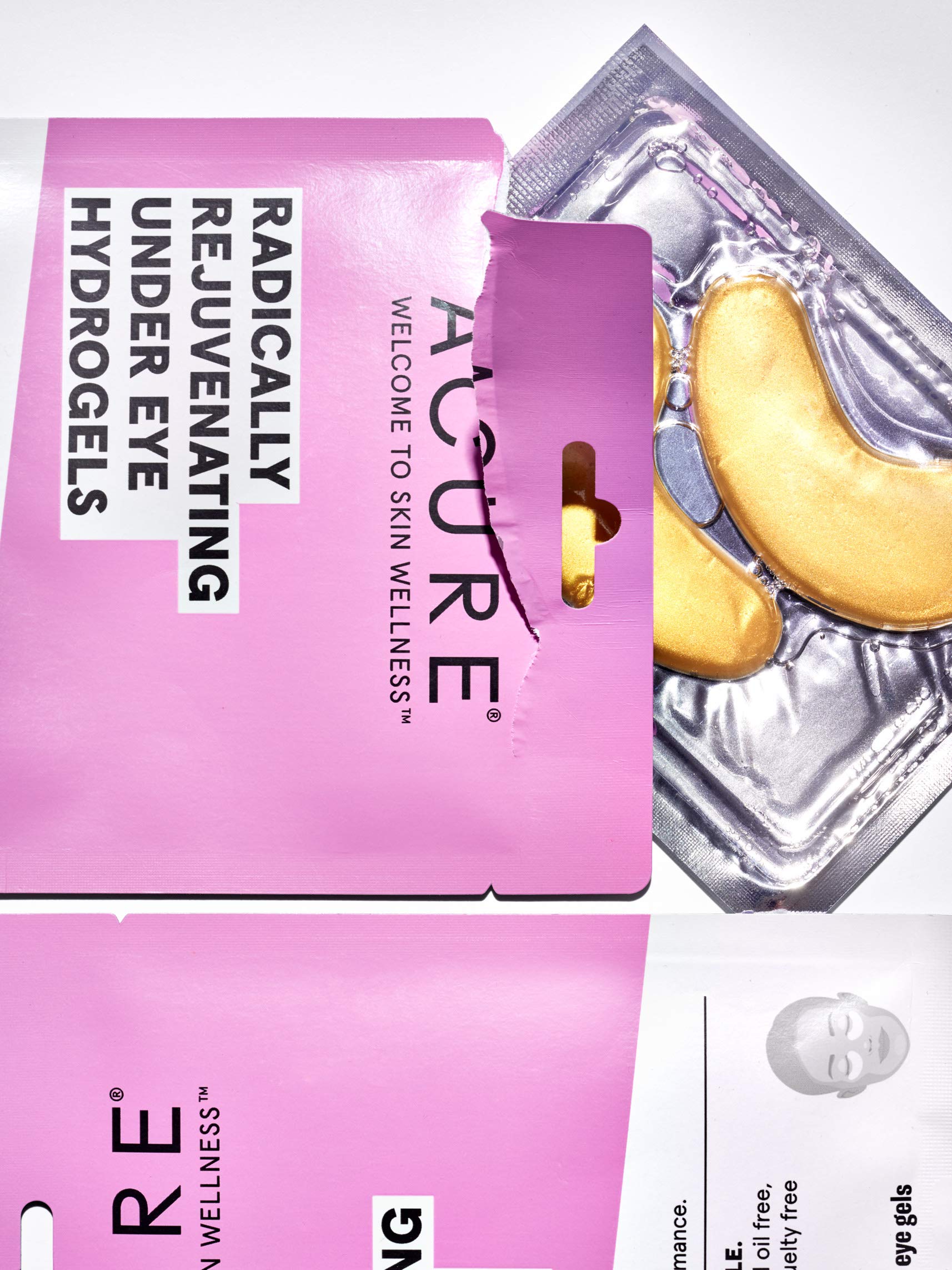 Foto 3 pulgar | Mascarilla De Hidrogel Para Debajo De Los Ojos Acure, Radicalmente Rejuvenecedora - Venta Internacional.