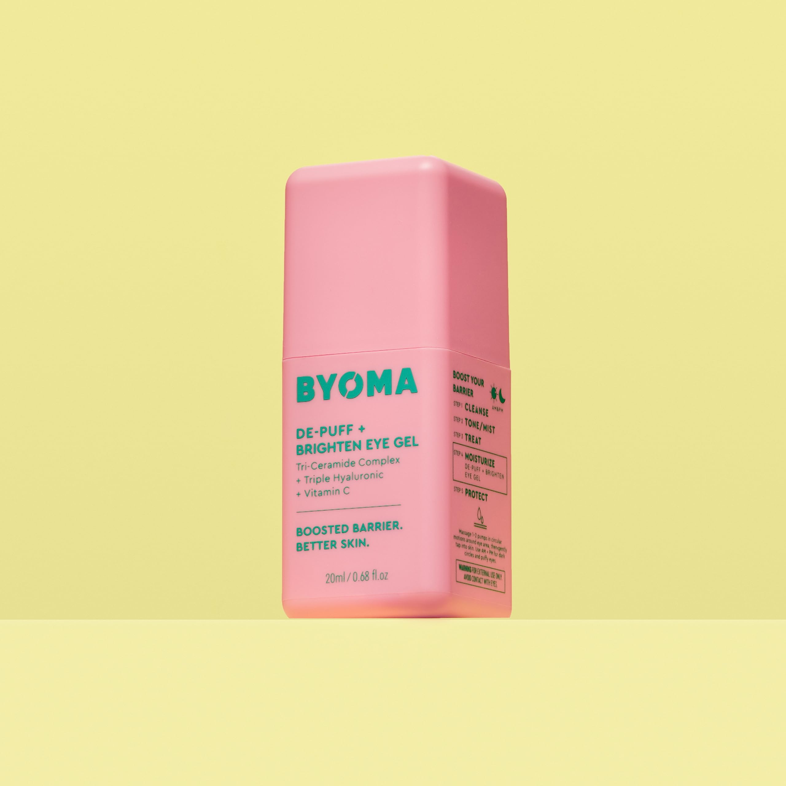 Foto 8 pulgar | Gel Para Ojos Byoma De-puff + Brighten Con Ácido Hialurónico, 20 Ml - Venta Internacional.