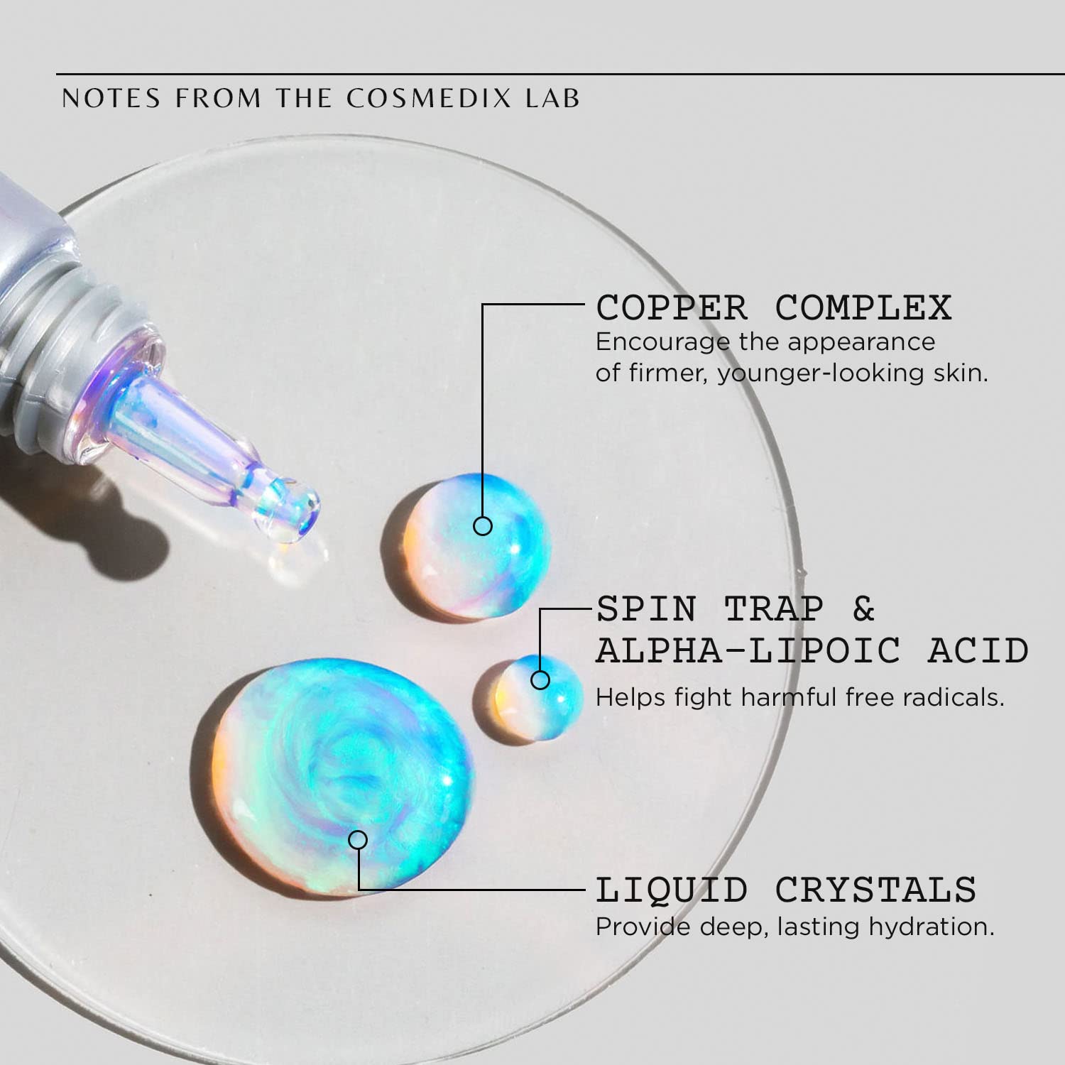 Foto 2 | Sérum Para Ojos Cosmedix Opti Crystal, Reafirmante Y Reafirmante, Antienvejecimiento - Venta Internacional.