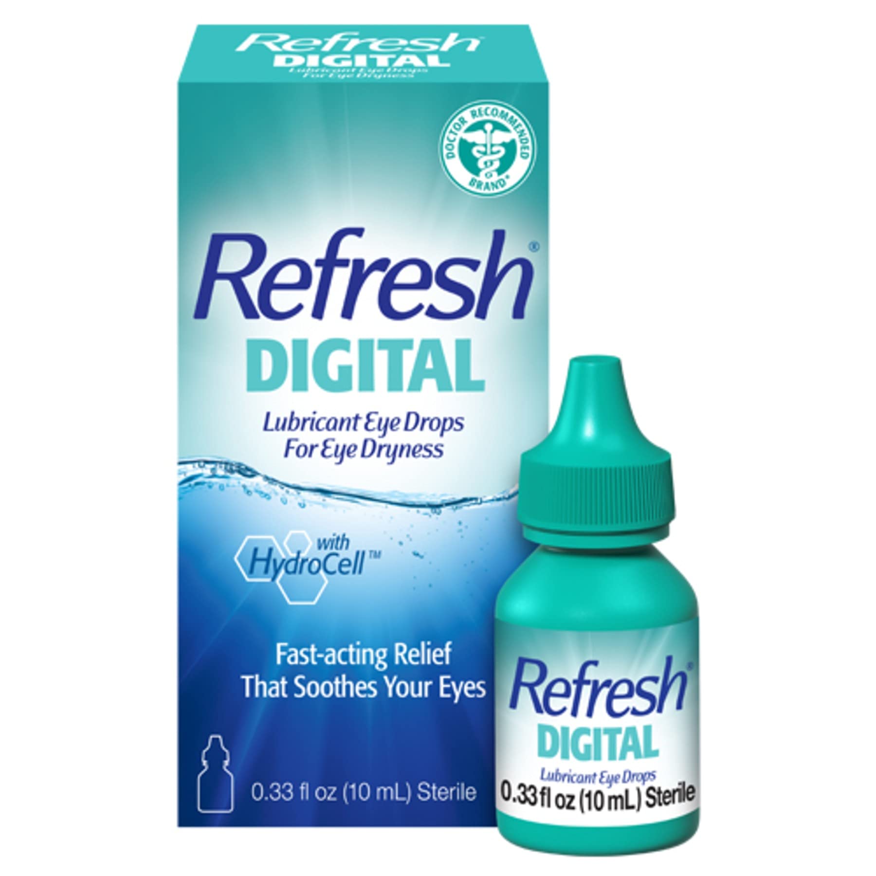 Foto 1 | Lubricante Digital Eye Drops Refresh, 10 Ml (paquete De 1) - Venta Internacional.