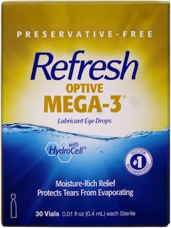Foto 1 | Lubricante Eye Drops Refresh Lubricante Con Aceite Natural, 90 Ml - Venta Internacional.