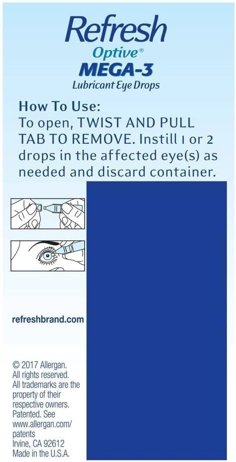 Foto 5 pulgar | Lubricante Eye Drops Refresh Lubricante Con Aceite Natural, 90 Ml - Venta Internacional.