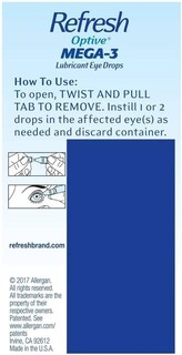 Foto 4 | Lubricante Eye Drops Refresh Lubricante Con Aceite Natural, 90 Ml - Venta Internacional.