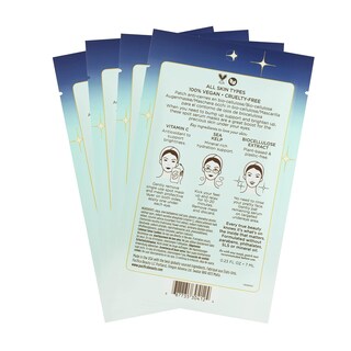 Foto 5 | Máscara De Sérum Antimanchas Con Vitamina C De Eye Bright Para Debajo De Los Ojos, 4 Unidades - Venta Internacional.