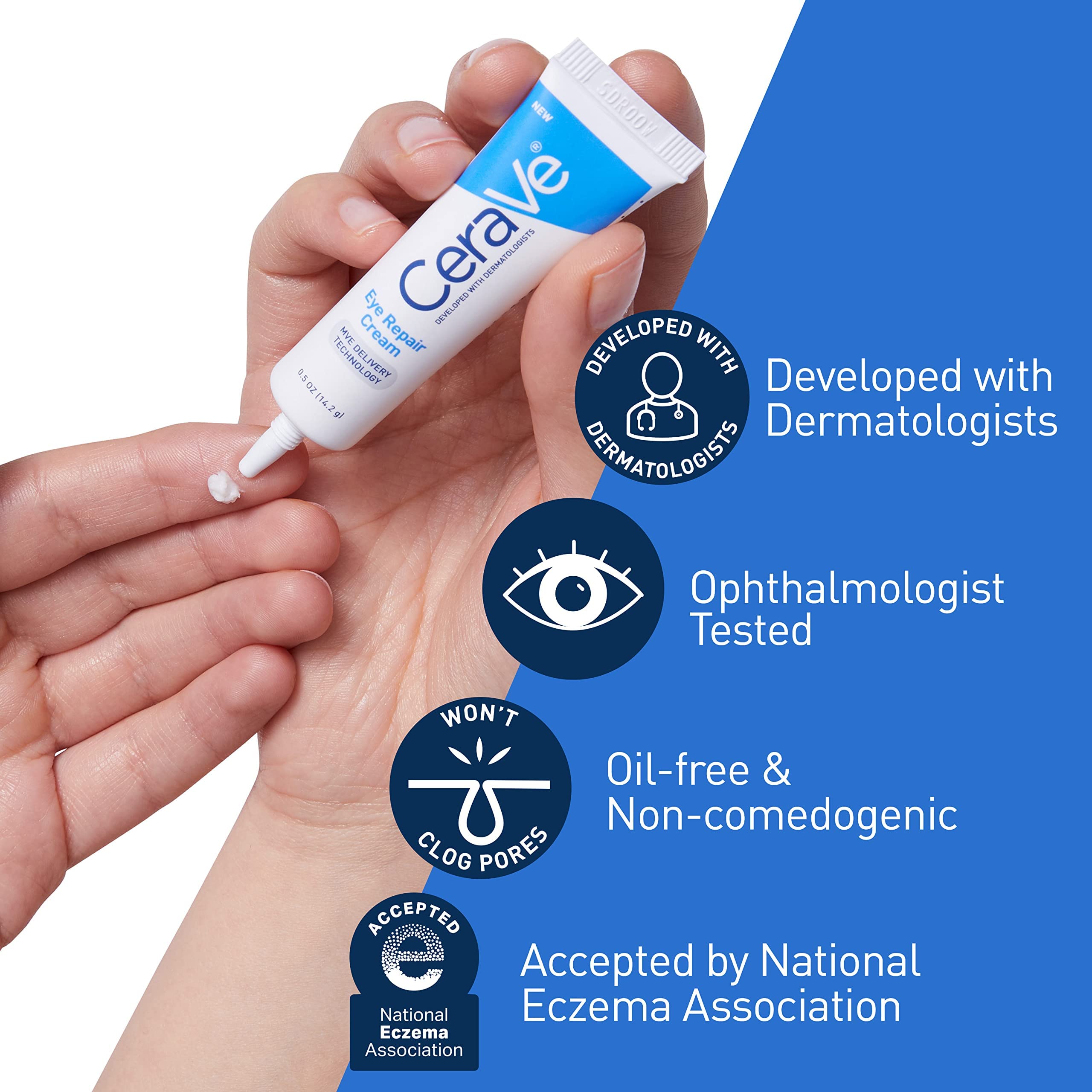 Foto 4 pulgar | Crema Reparadora De Ojos Cerave Para Ojeras E Hinchazón, 15 Ml - Venta Internacional.