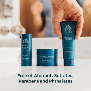 Foto 6 | Crema Hidratante Y Para Ojos Oars + Alps 75 Ml, Paquete De 2 - Venta Internacional.