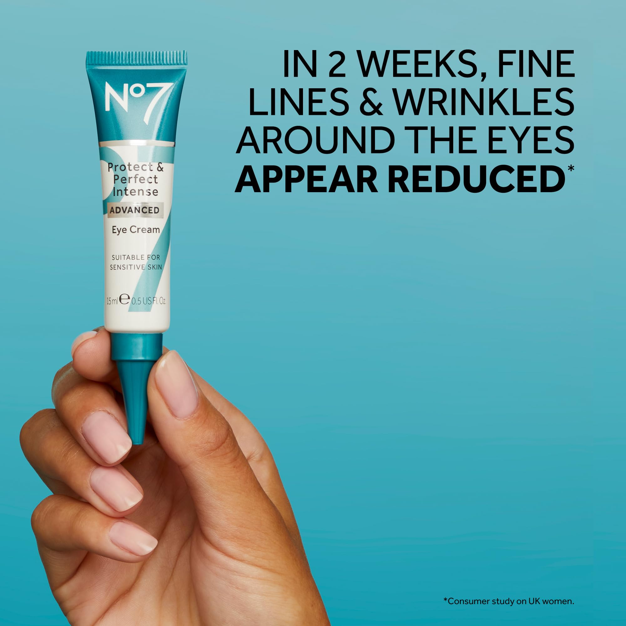 Foto 5 pulgar | Crema De Ojos No7 Protect & Perfect Intense Advanced 15 Ml - Venta Internacional.